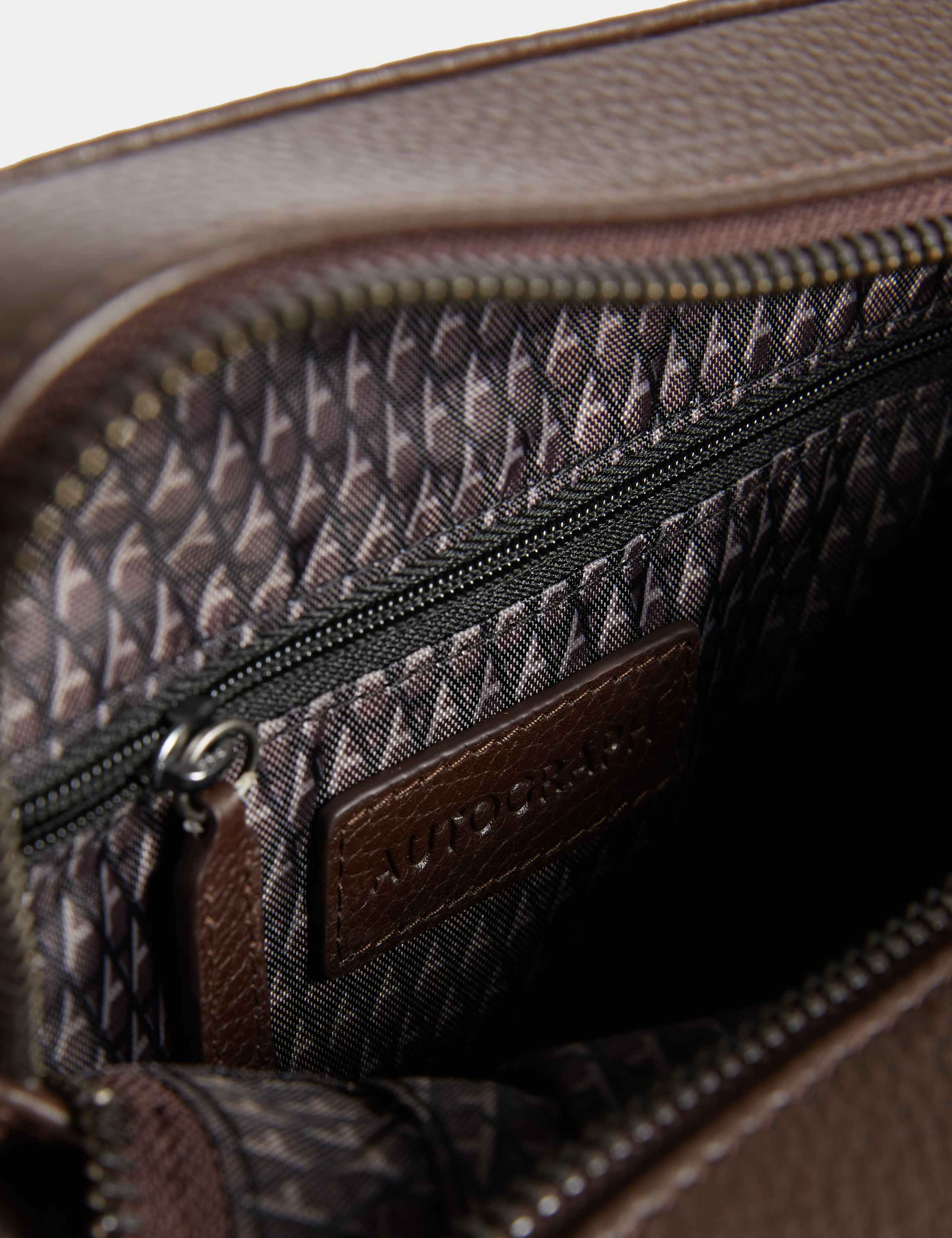 Leather Pebble Grain Cross Body Bag 4 of 4