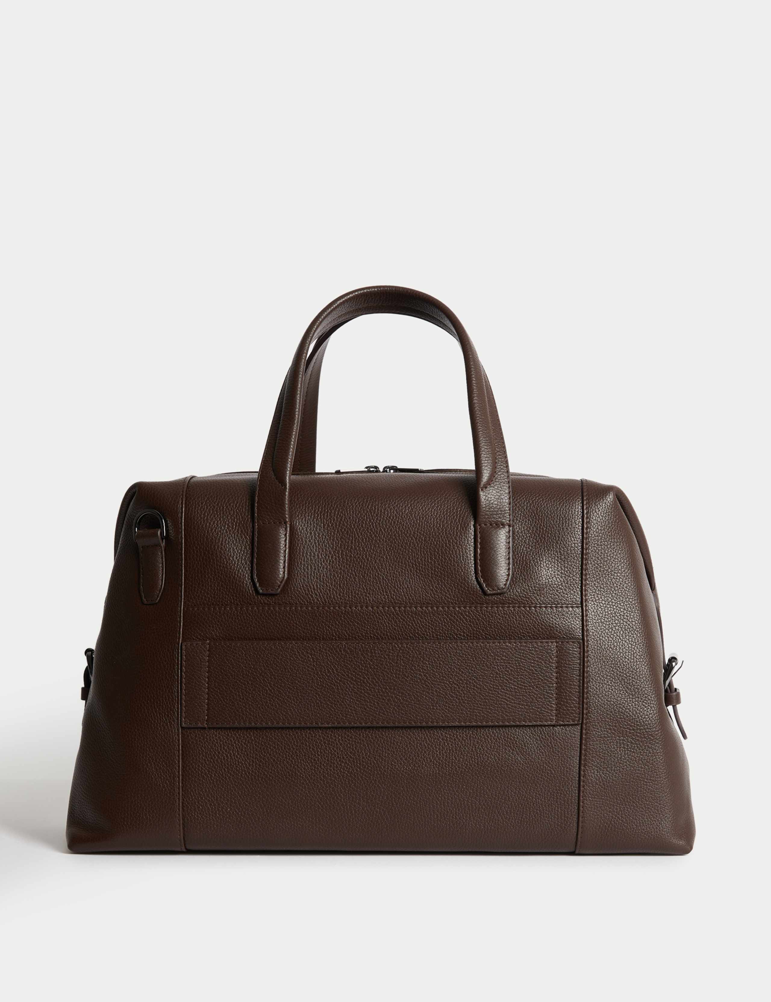 Casual Leather Weekend Bag 3 of 4