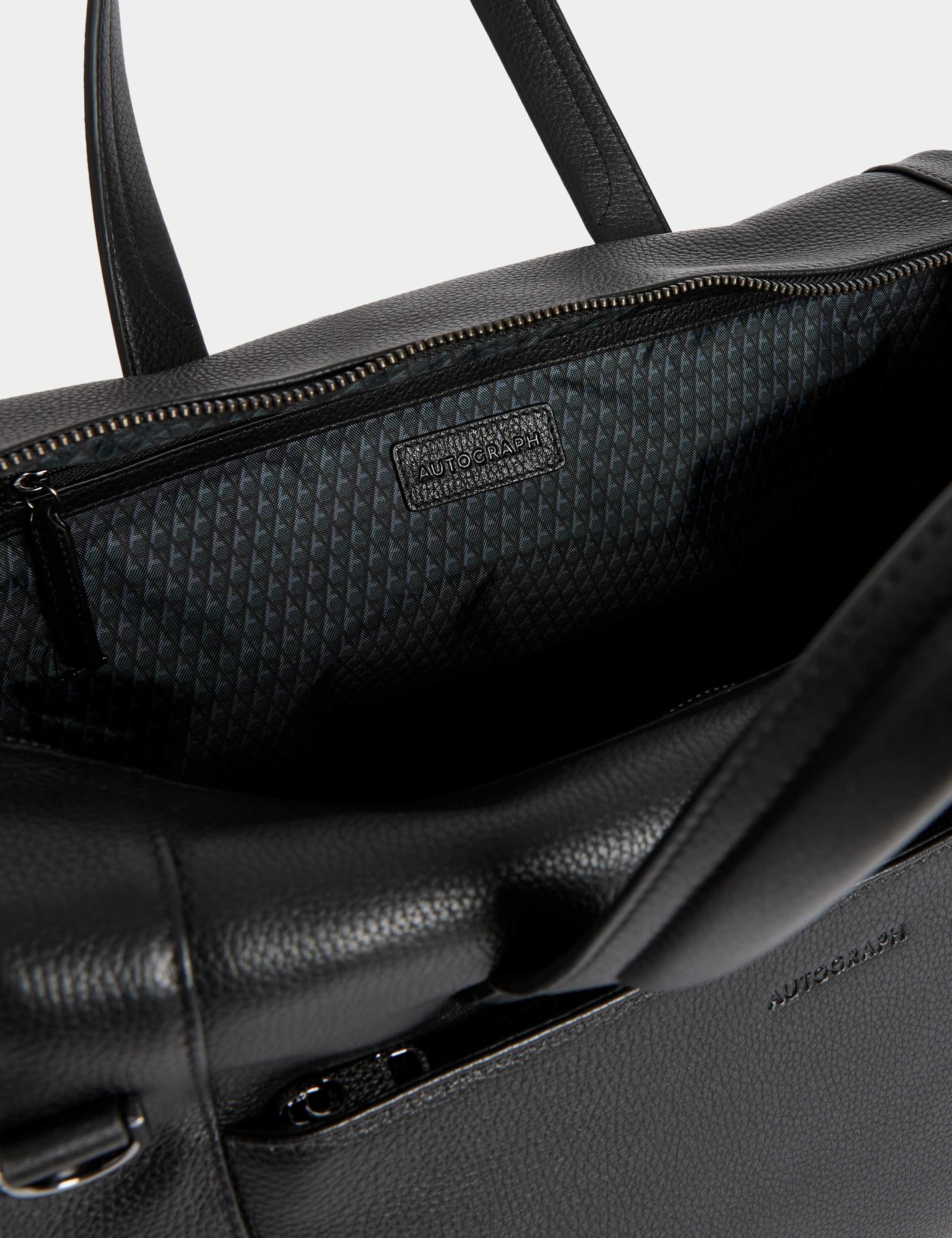 Casual Leather Weekend Bag 4 of 4