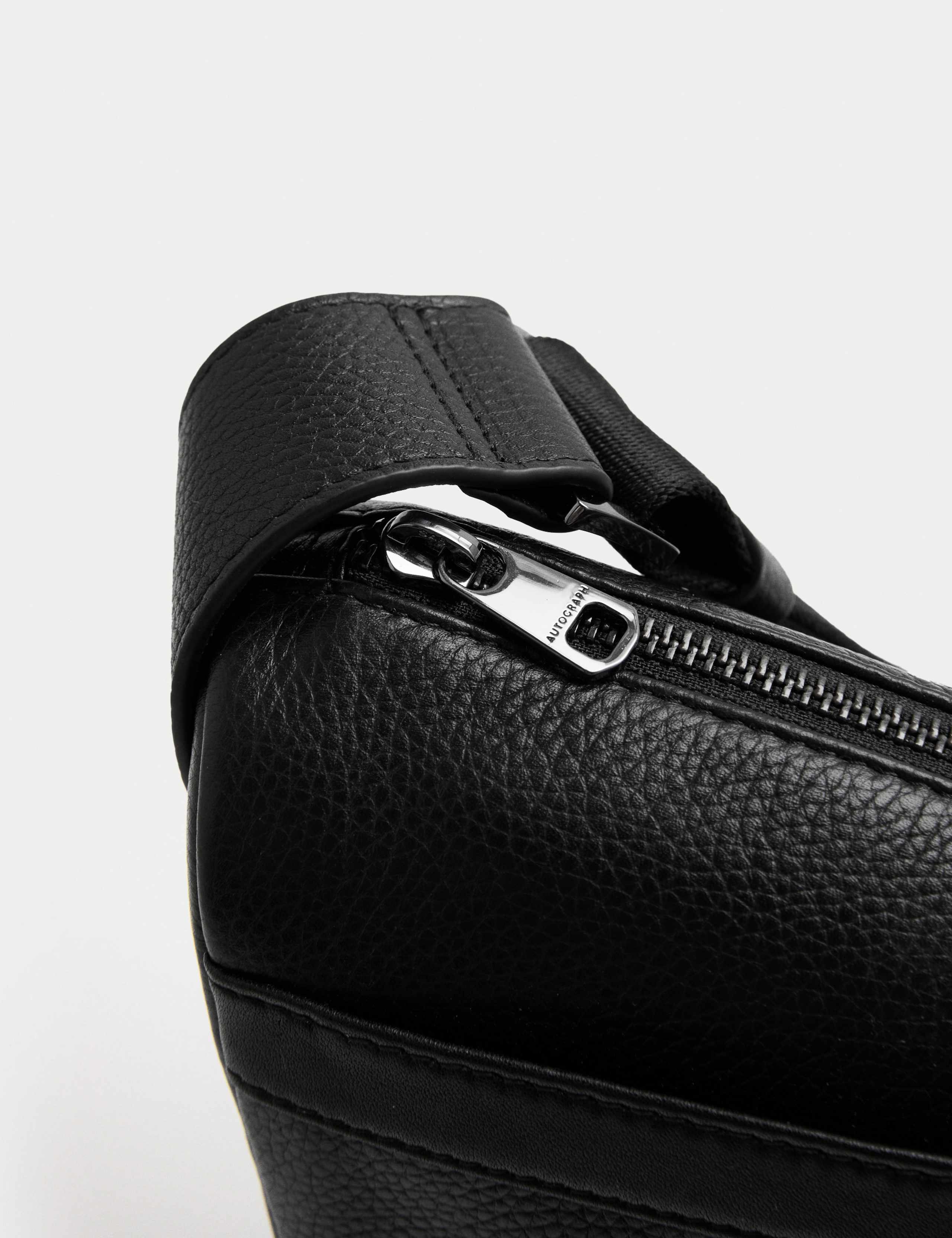 Leather Pebble Grain Cross Body Bag 2 of 4