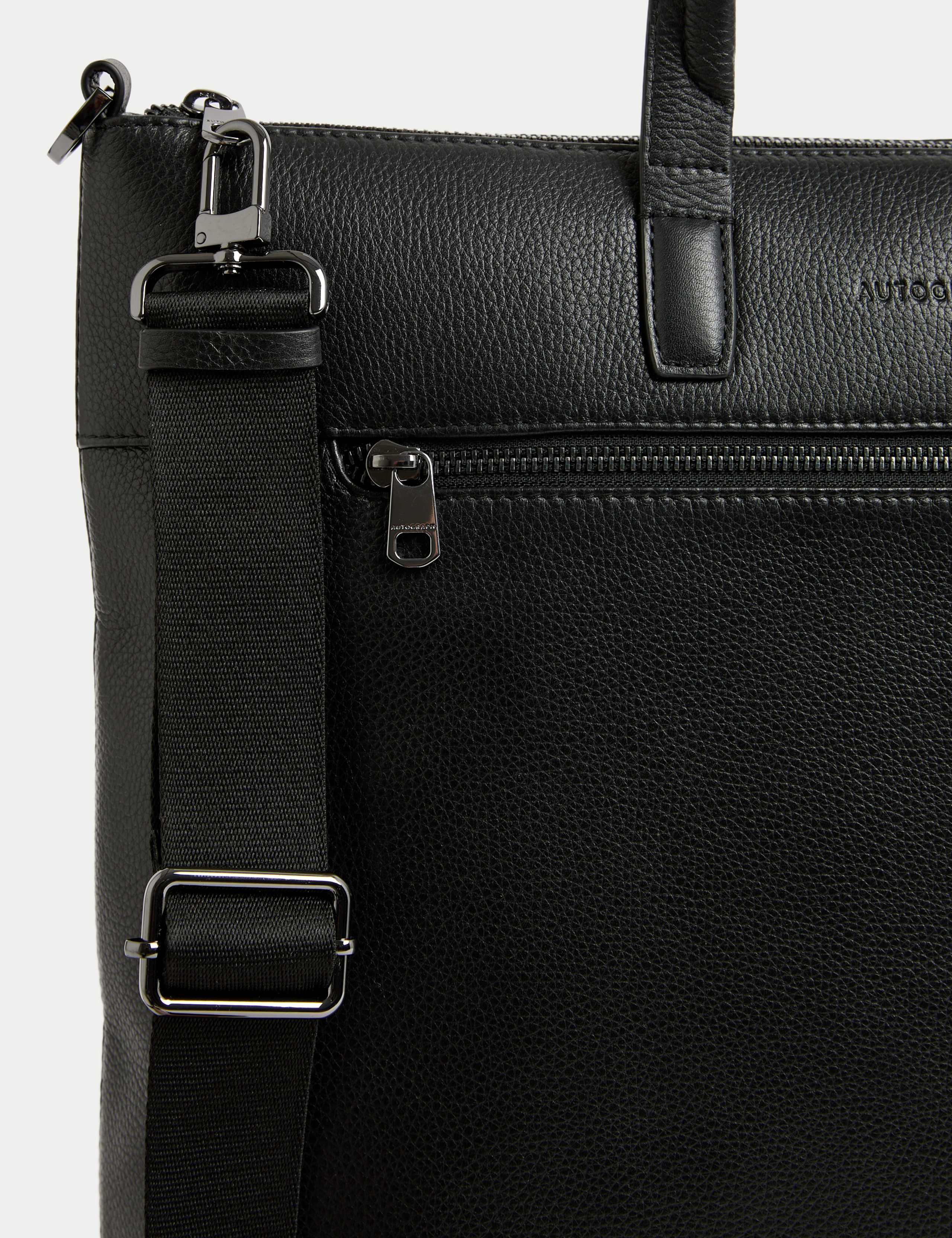 Leather Tote Bag 2 of 4