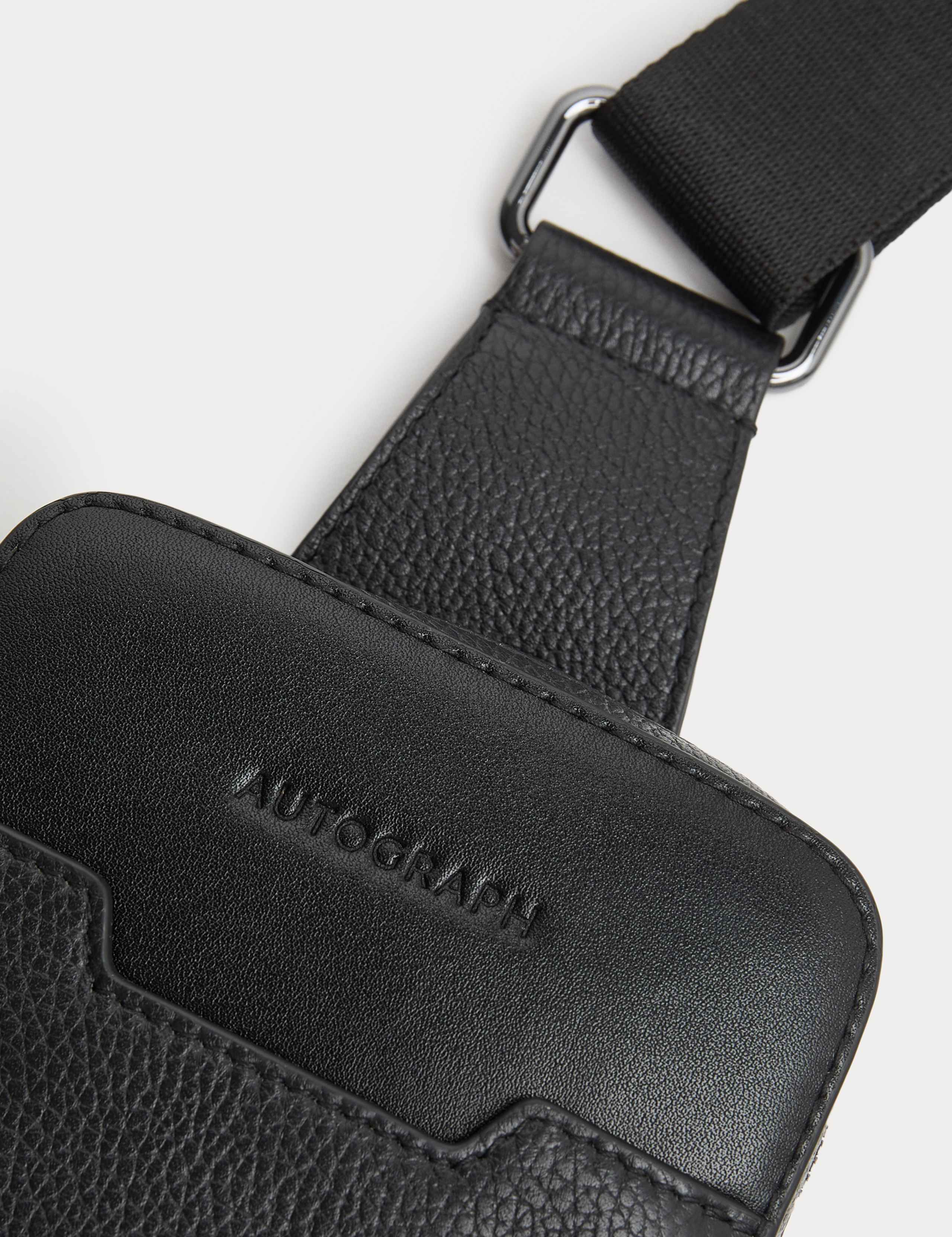 Grained Leather Phone Pouch 3 of 4