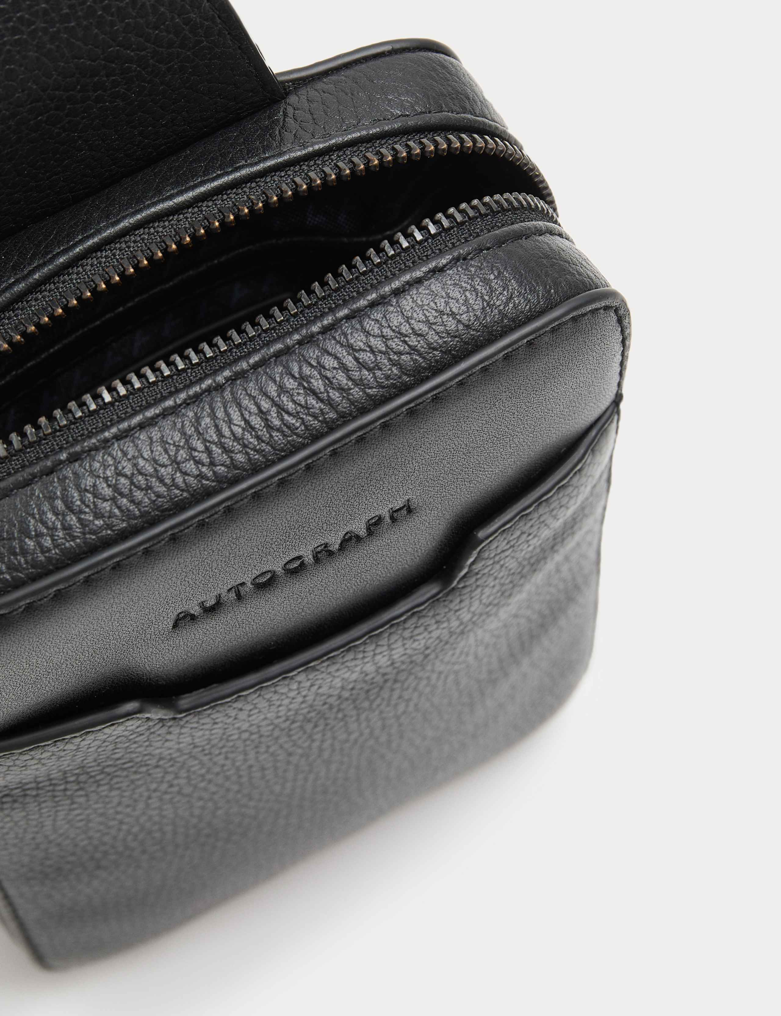 Grained Leather Phone Pouch 4 of 4