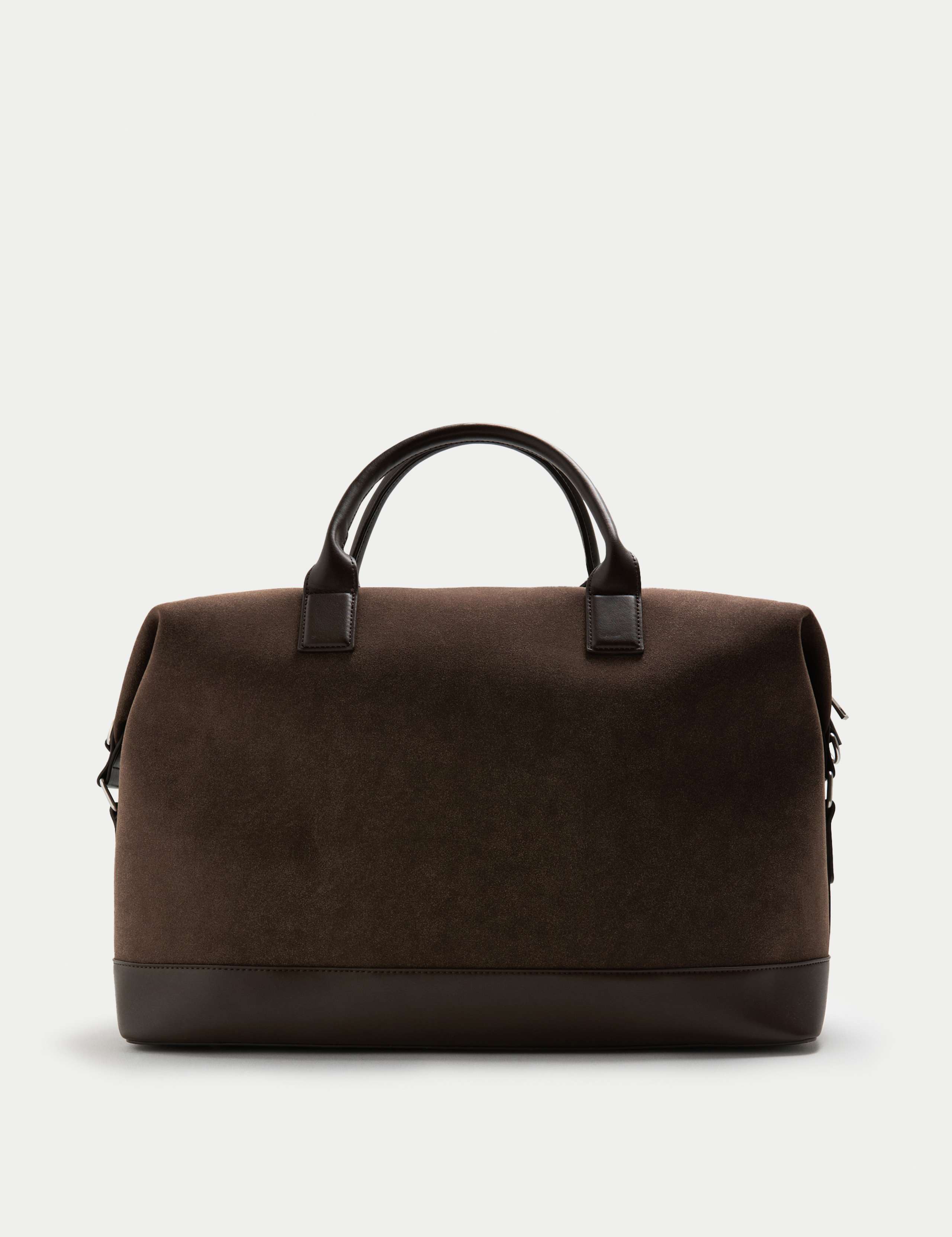 Faux Suede Weekend Bag 2 of 3