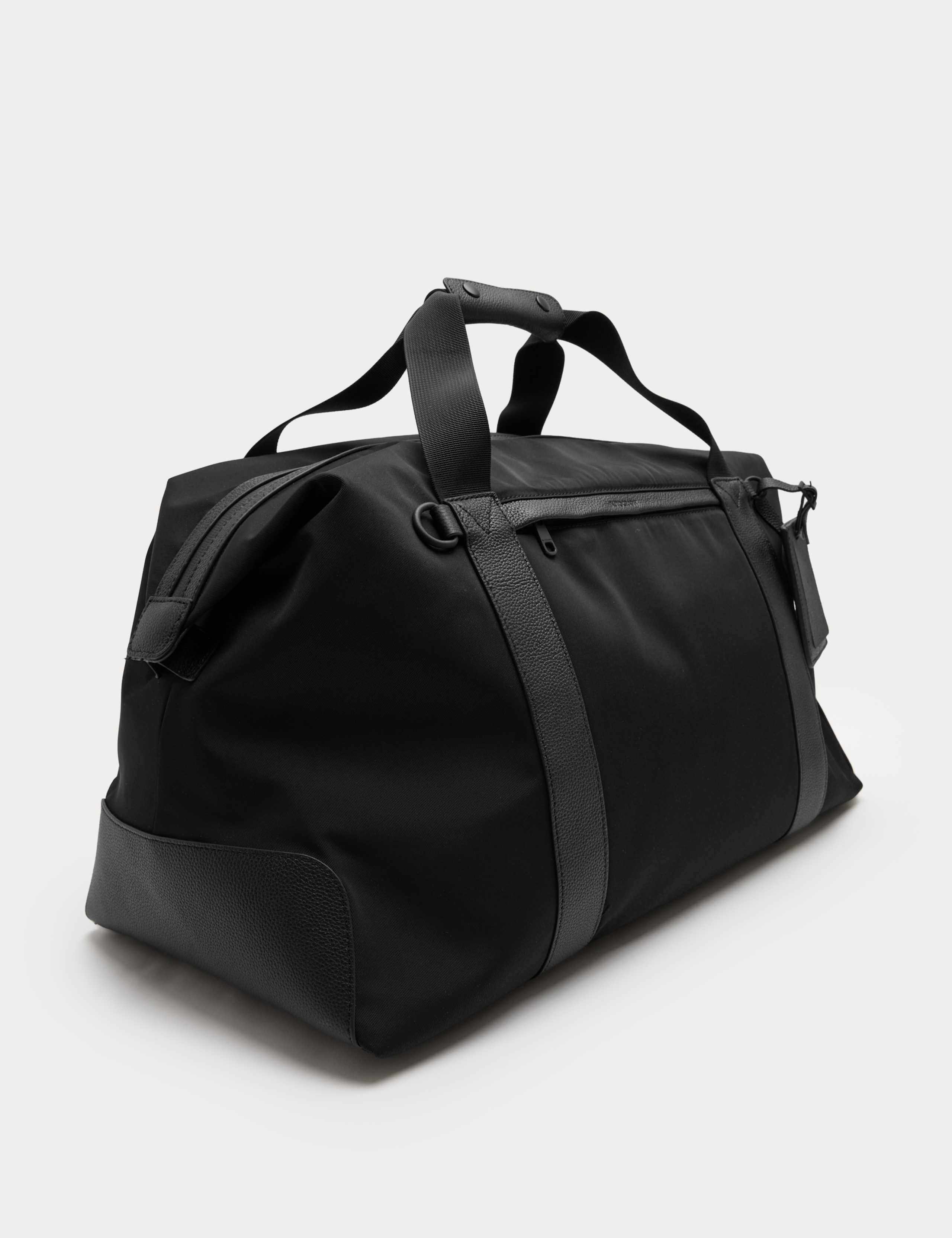 Leather Trim Water Resistant Weekend Bag 2 of 4