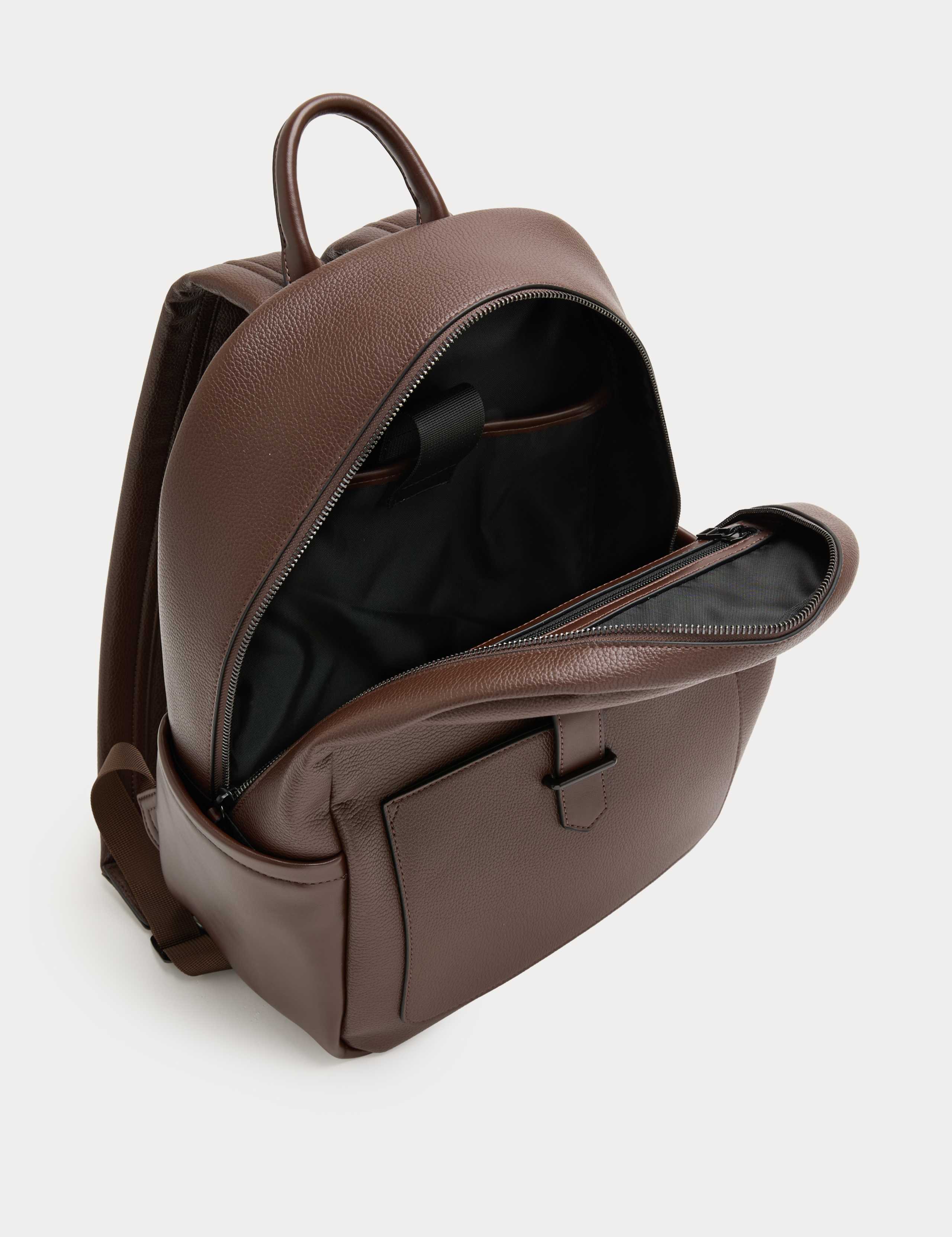 Mock Leather Backpack 4 of 4