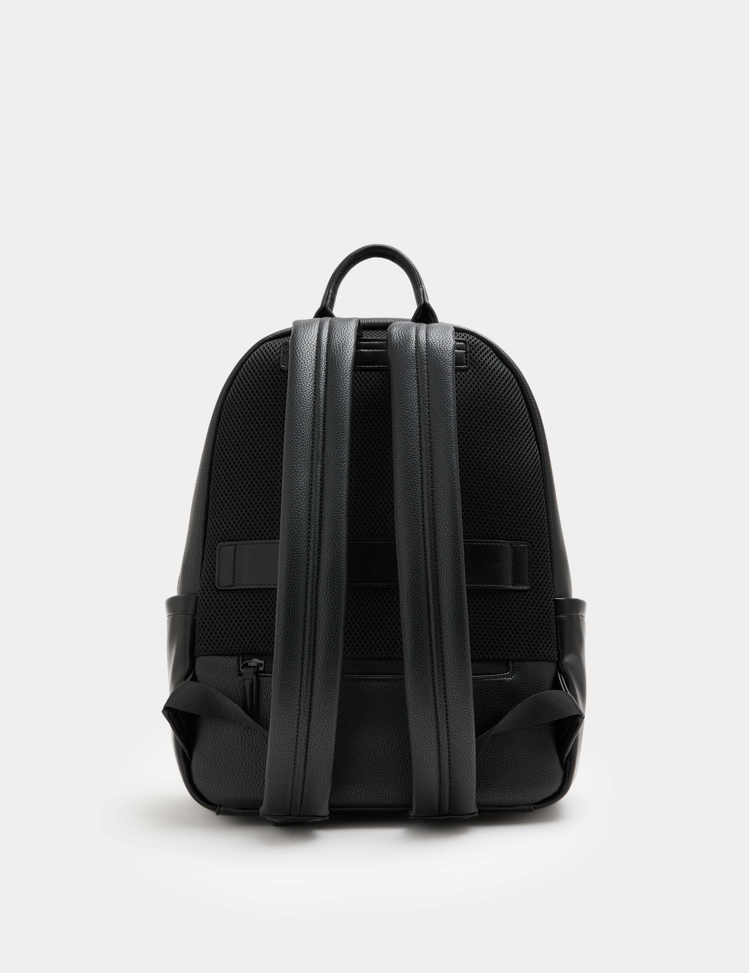 Mock Leather Backpack 2 of 4