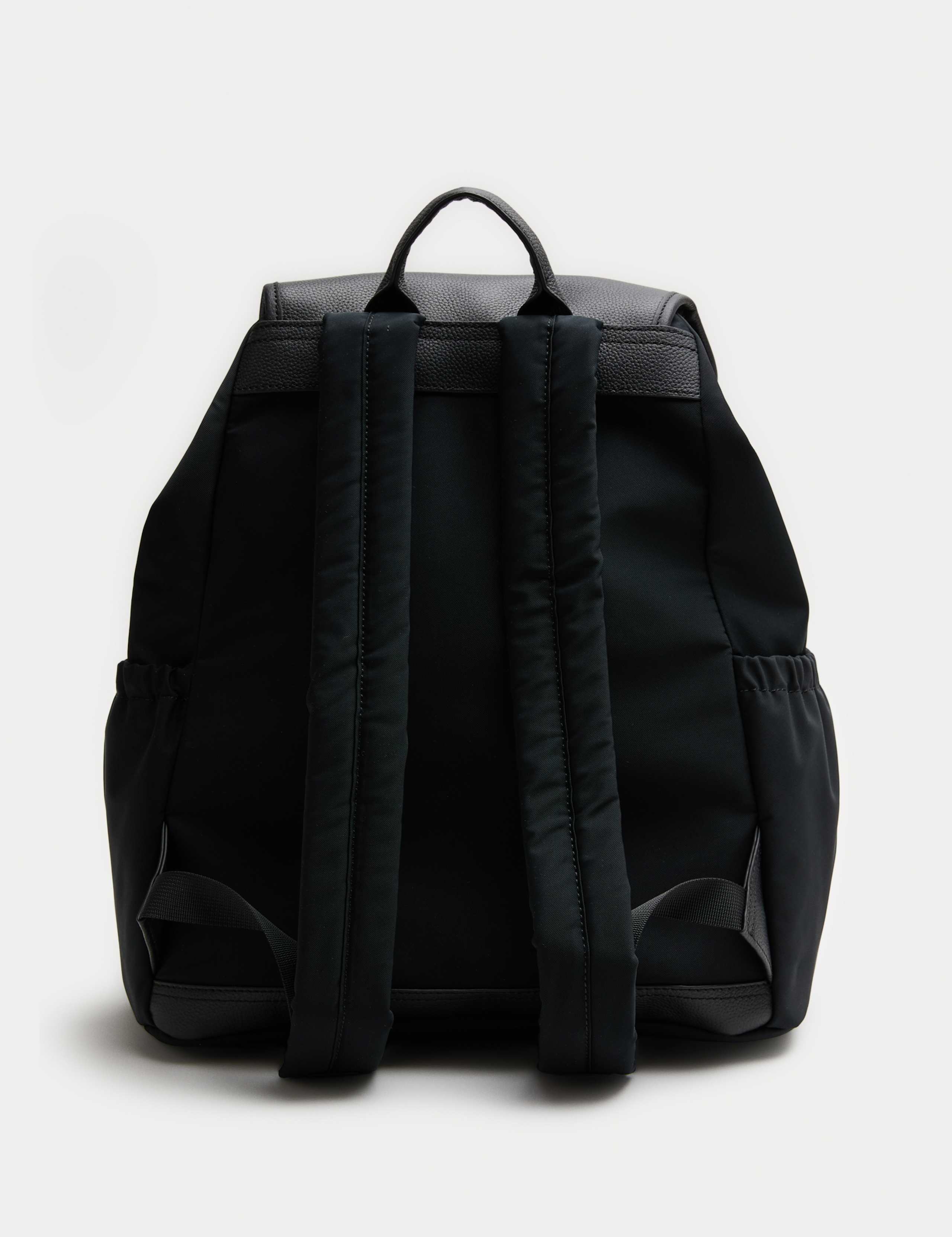 Premium Part Leather Adjustable Backpack 2 of 4