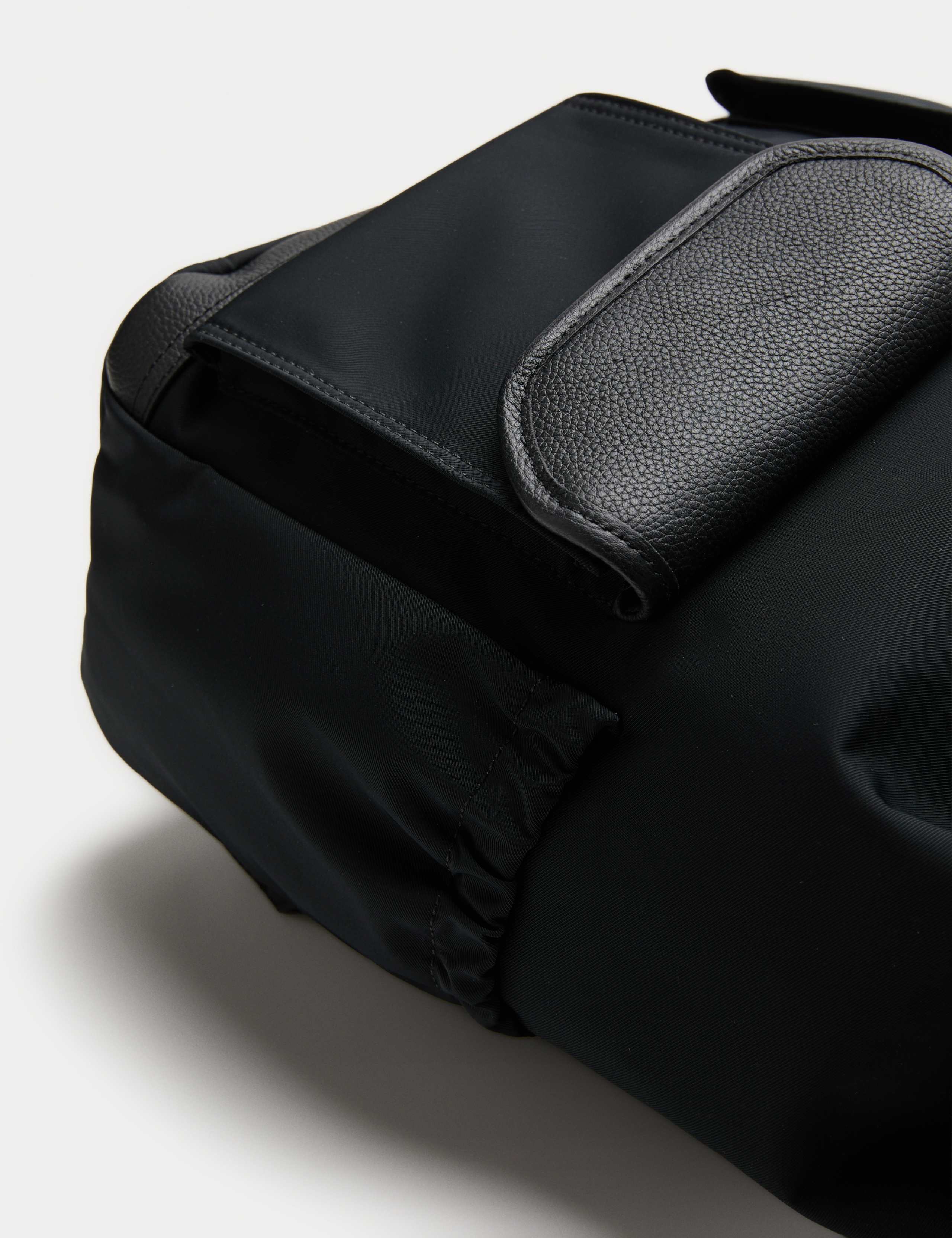 Premium Part Leather Adjustable Backpack 3 of 4