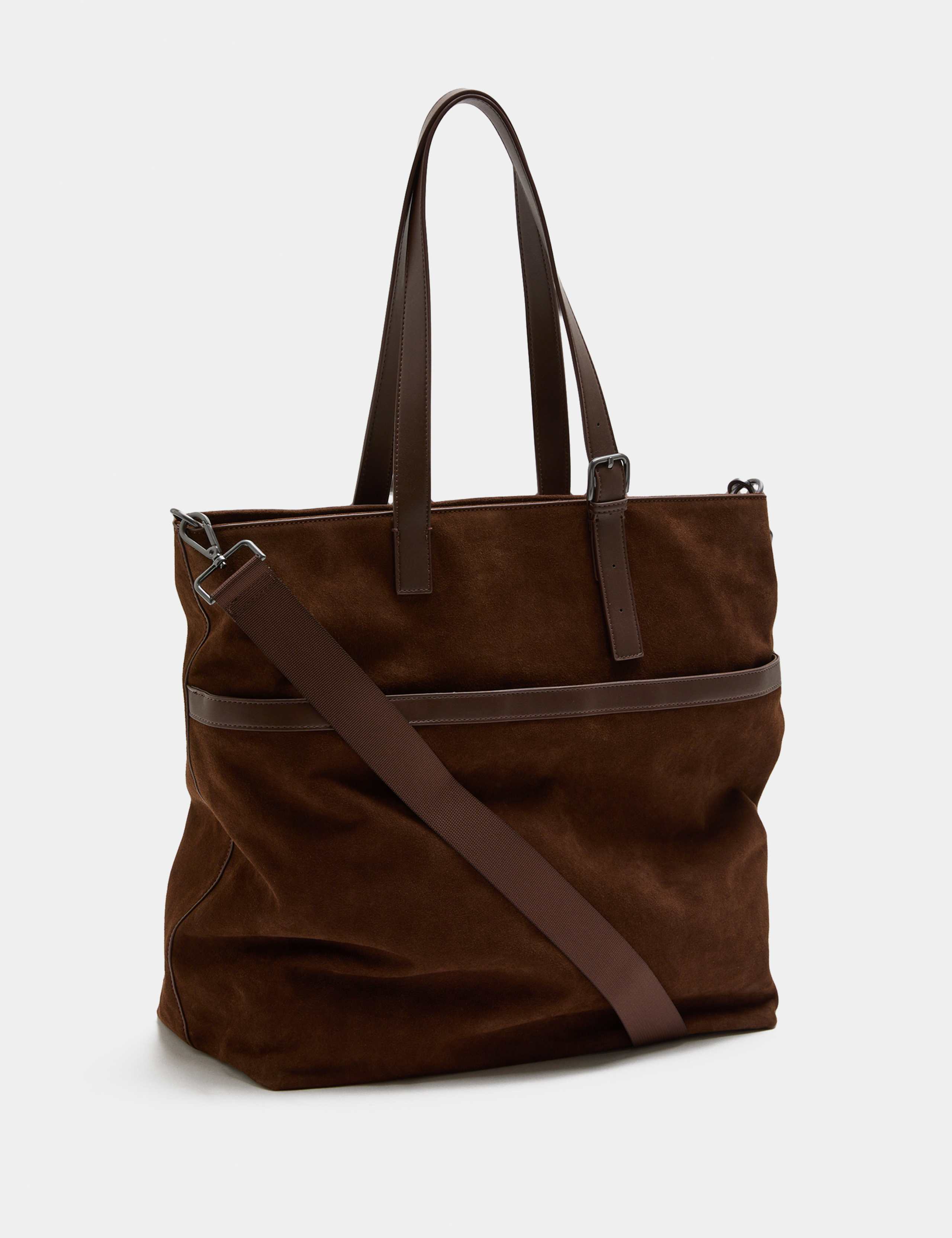 Leather Blend Tote Bag 1 of 4