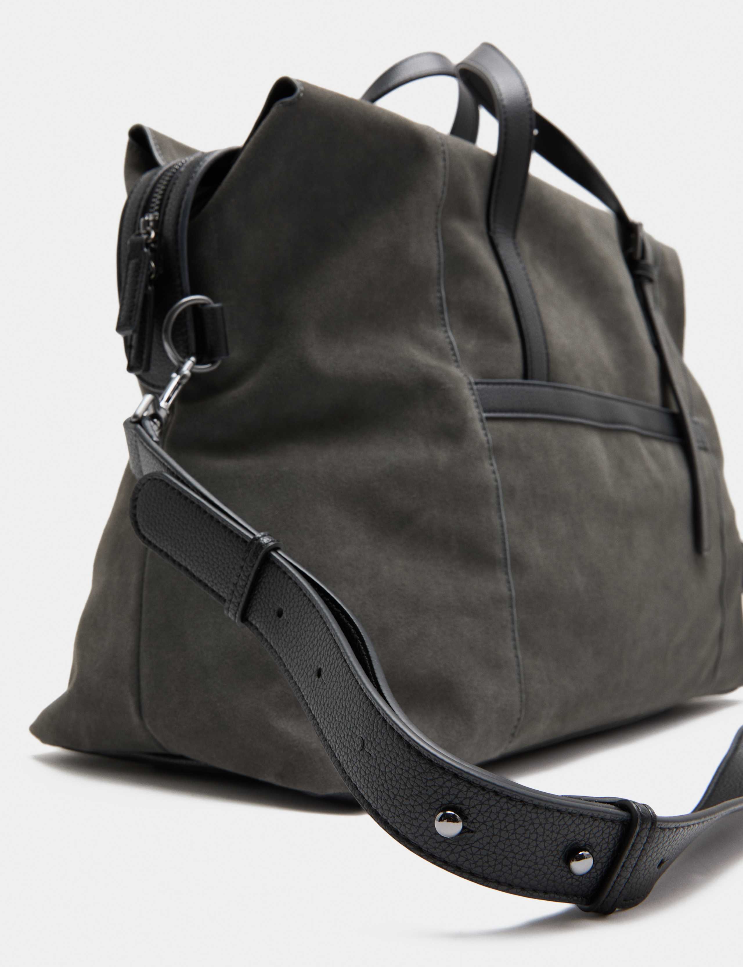 Suede Weekend Bag 2 of 4