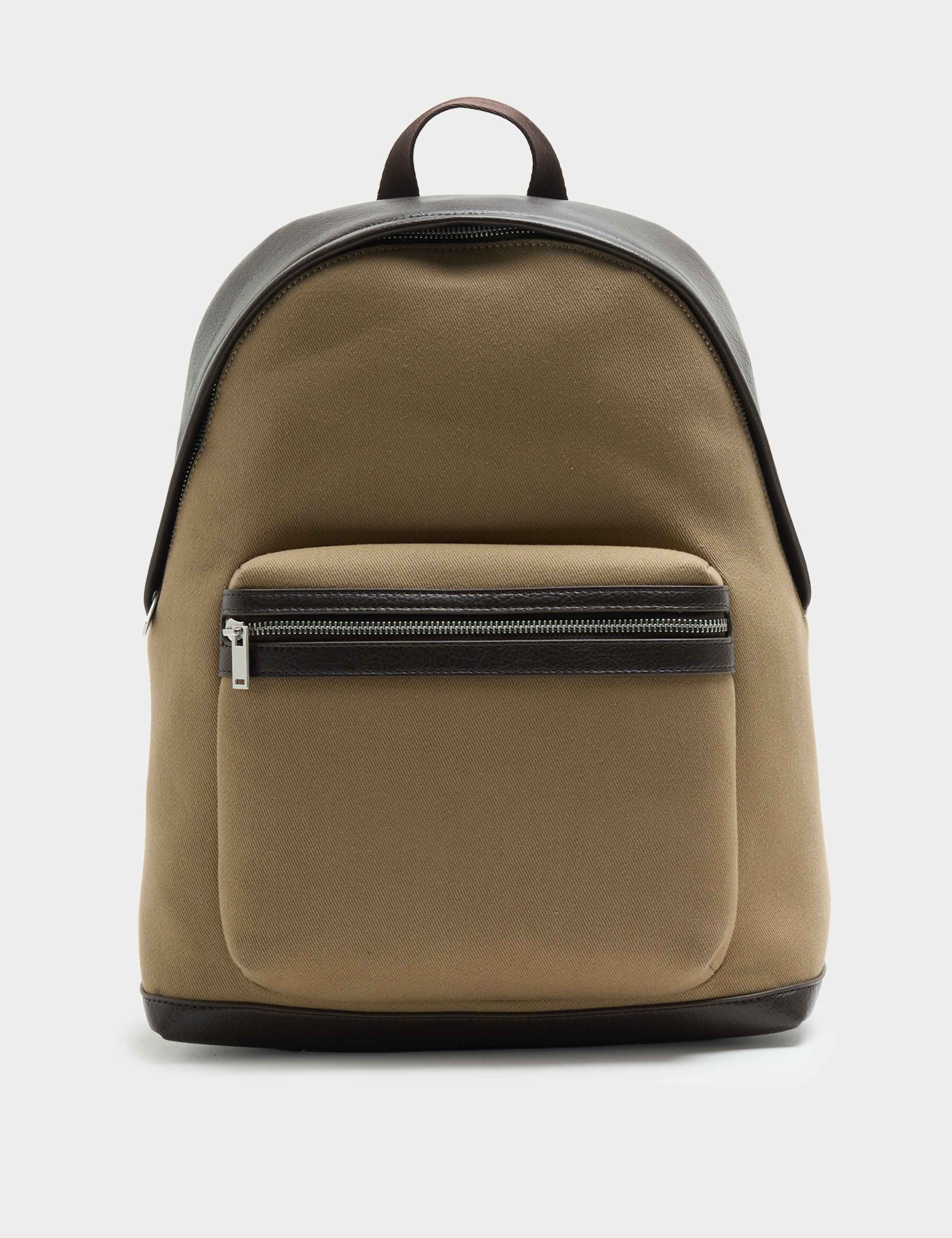 Textured Twill Mix Backpack 2 of 4