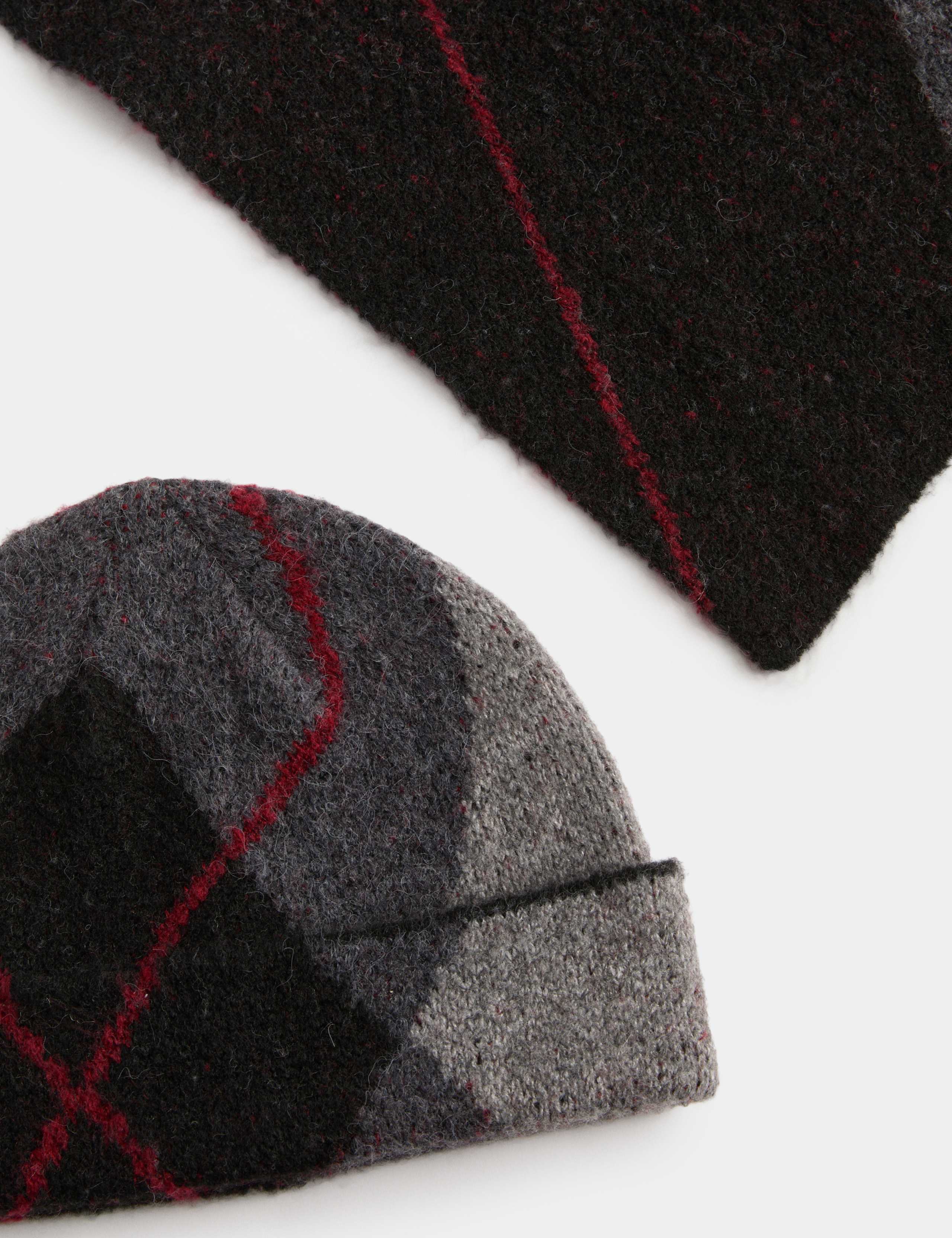 Argyle Hat and Scarf Set 2 of 2