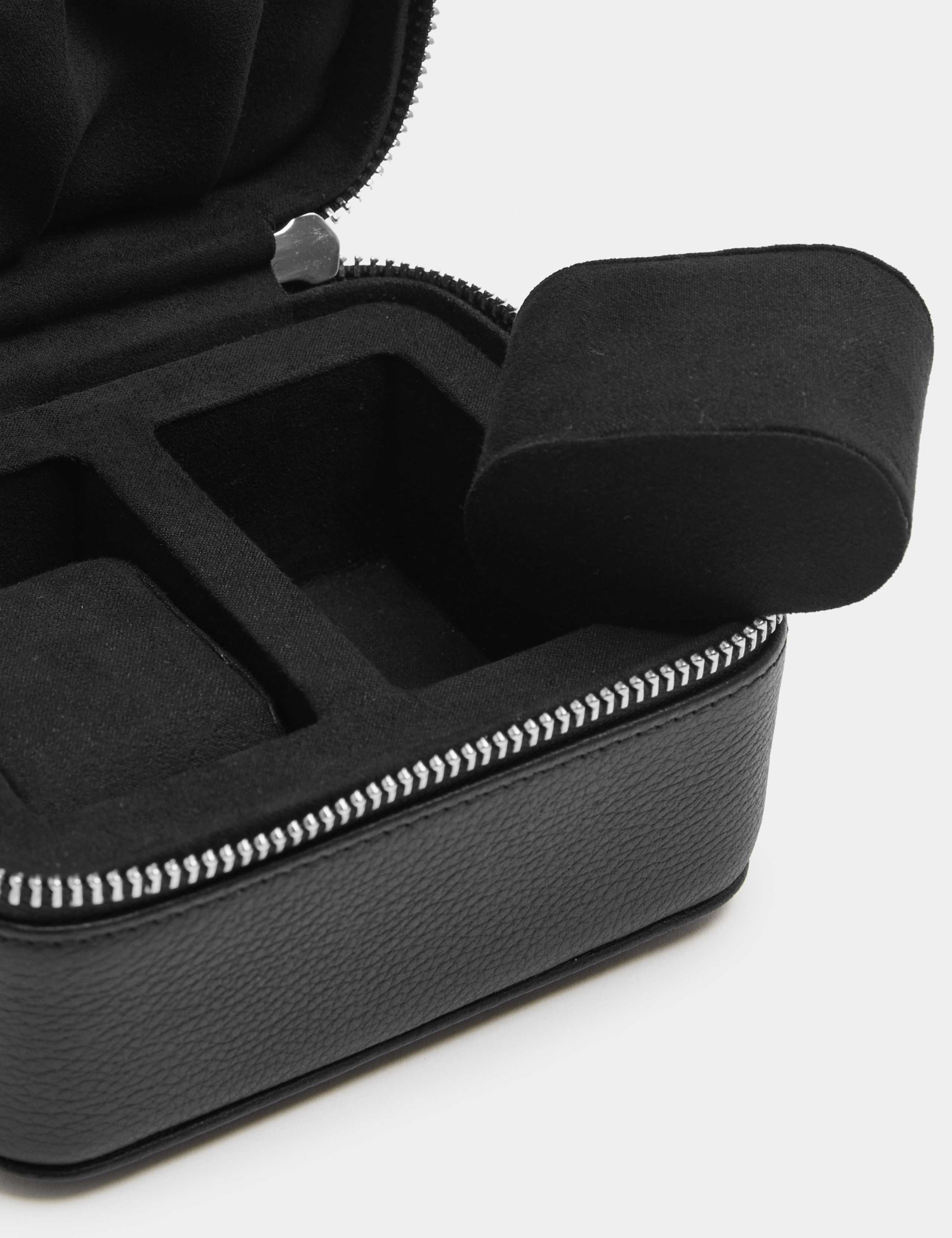 Leather Zip Double Watch Box 3 of 3