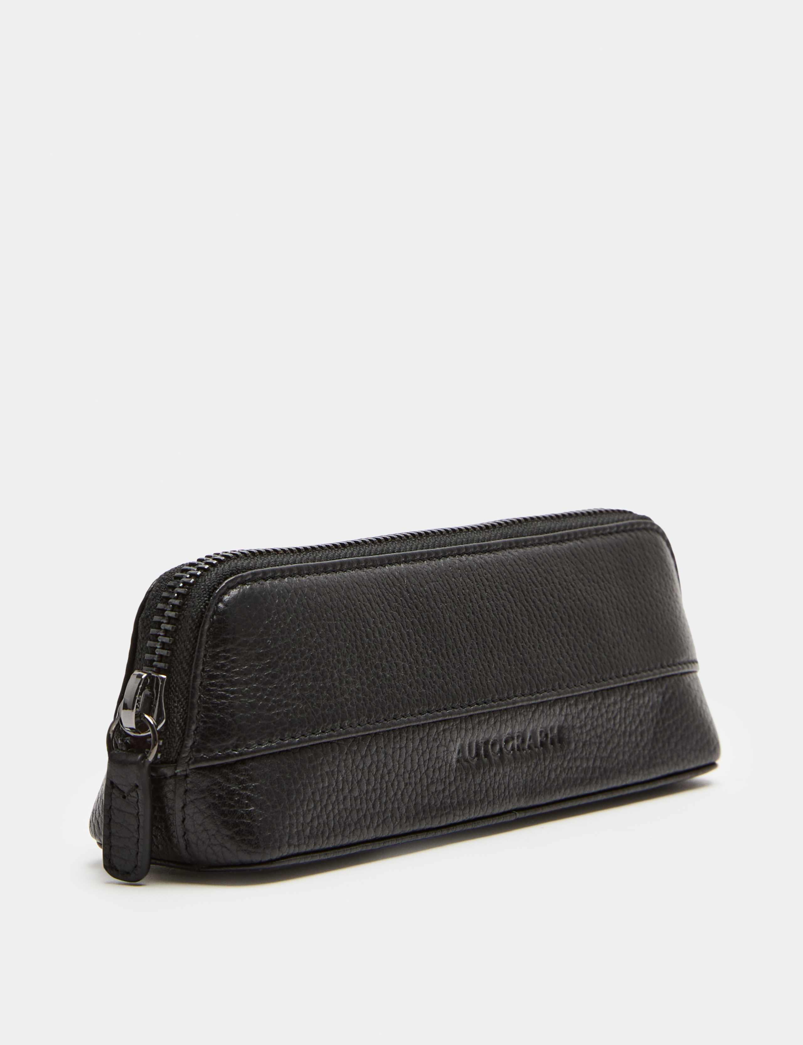 Leather Zip Pencil Case 2 of 3