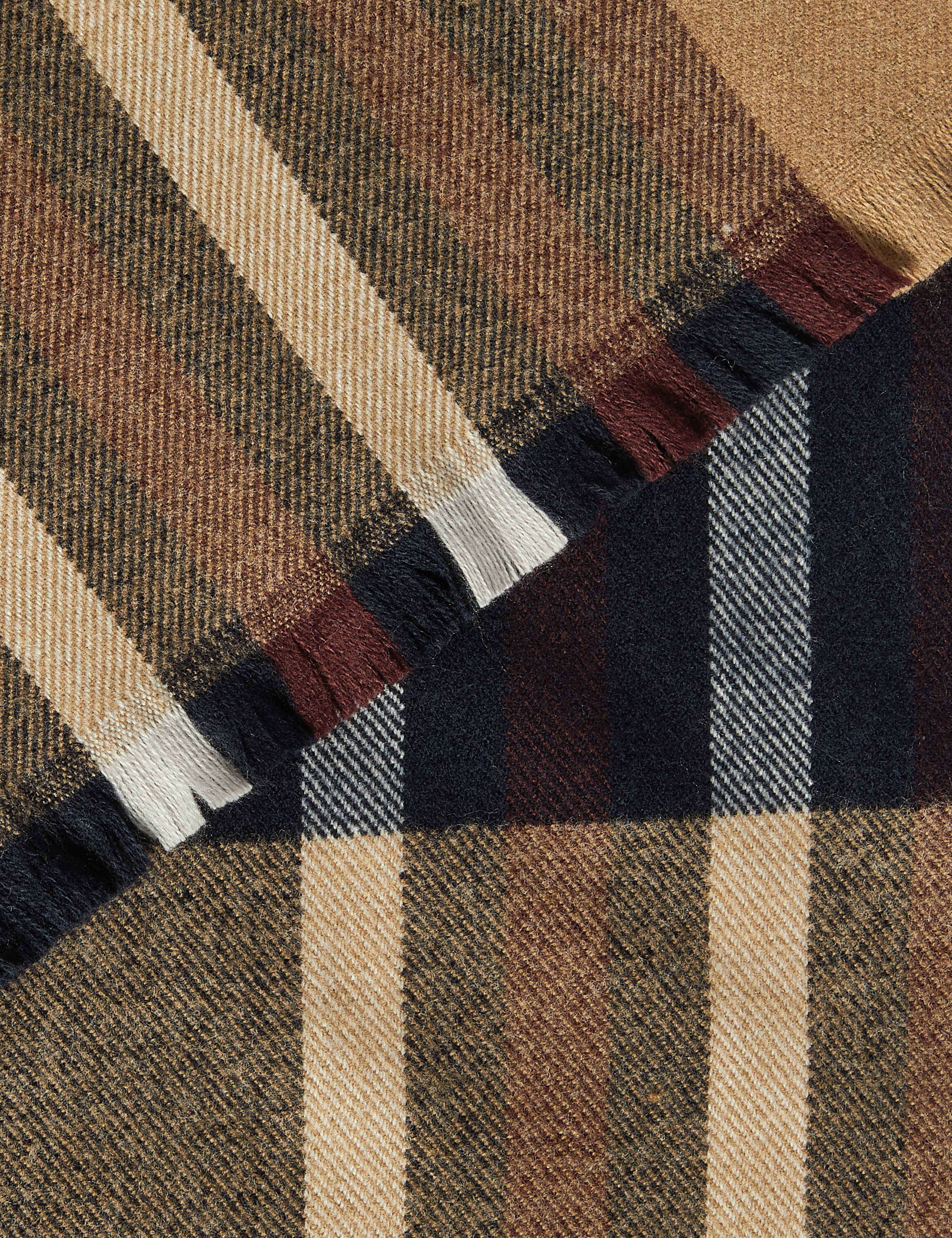 Wider Width Checked Scarf 3 of 4