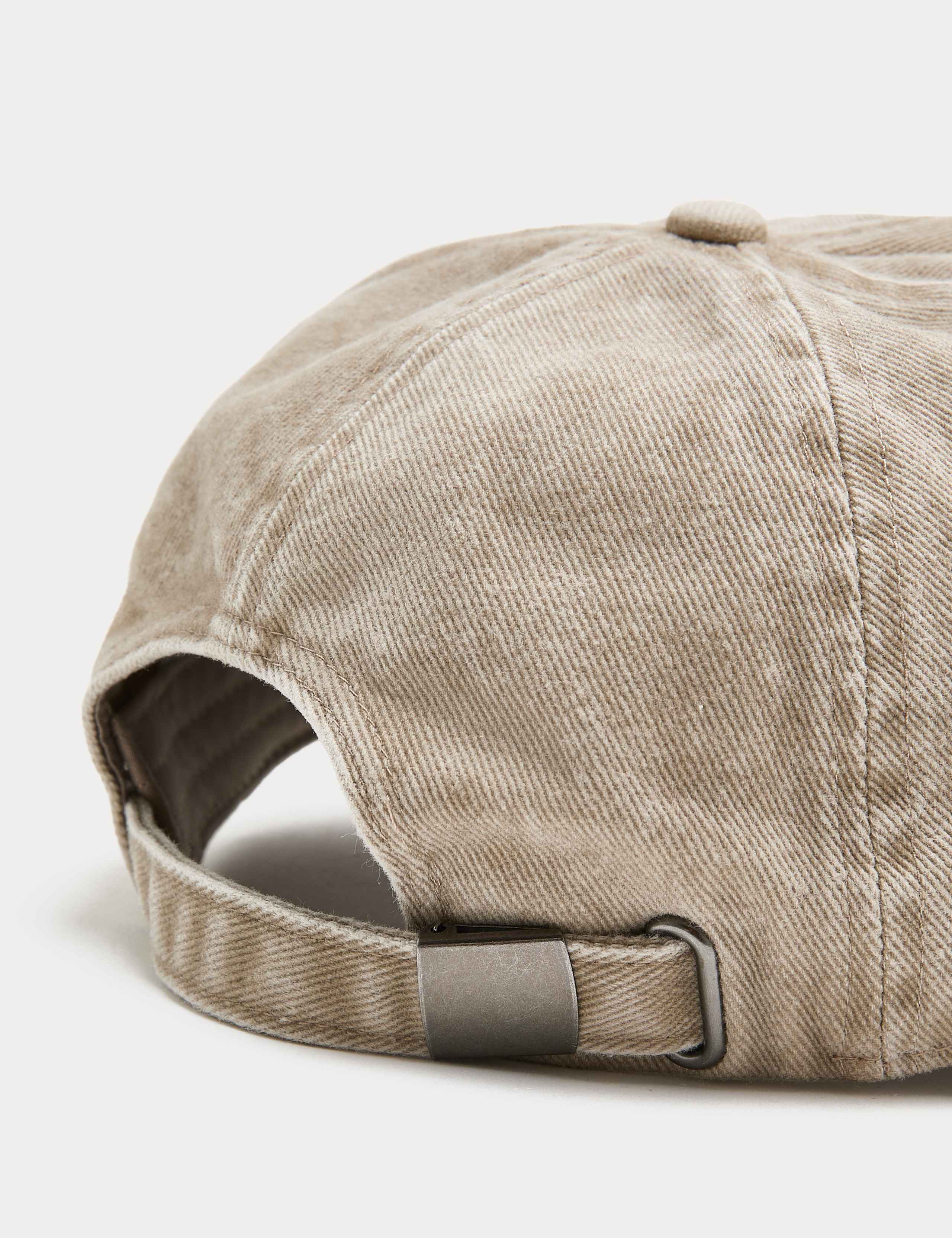 Pure Cotton Washed Baseball Cap 2 of 3