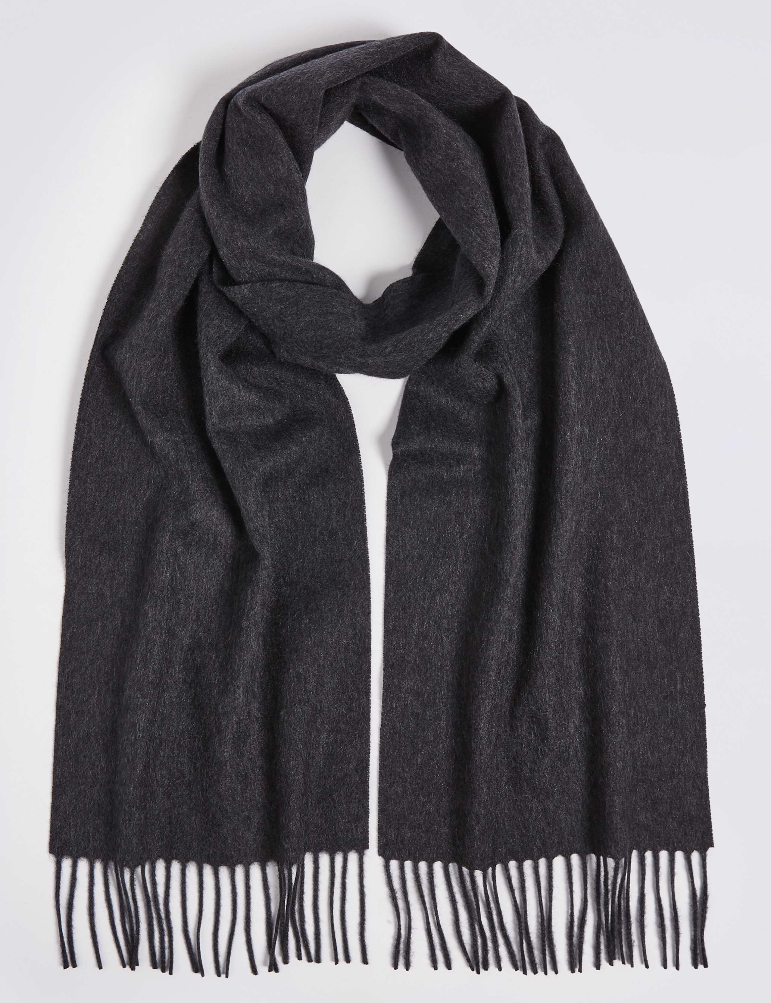 Pure Cashmere Woven Scarf 1 of 2