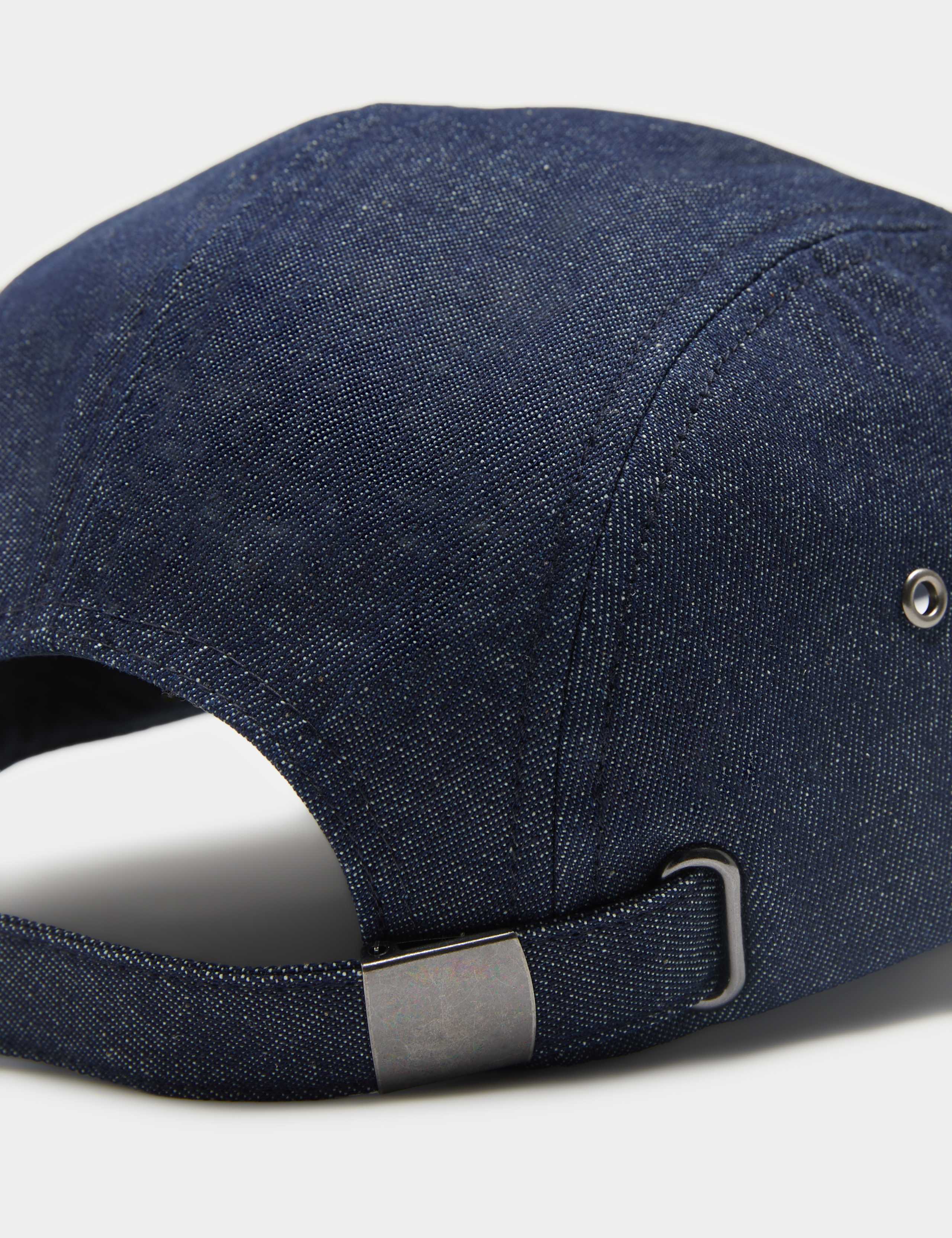 Pure Cotton Denim 5 Panel Baseball Cap 2 of 2