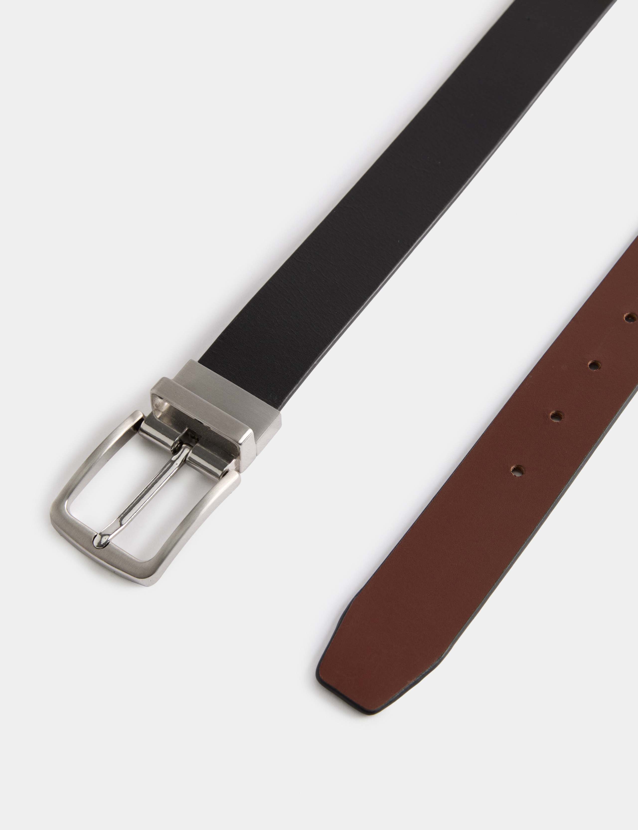 Adjustable Boxed Leather Belt 3 of 3