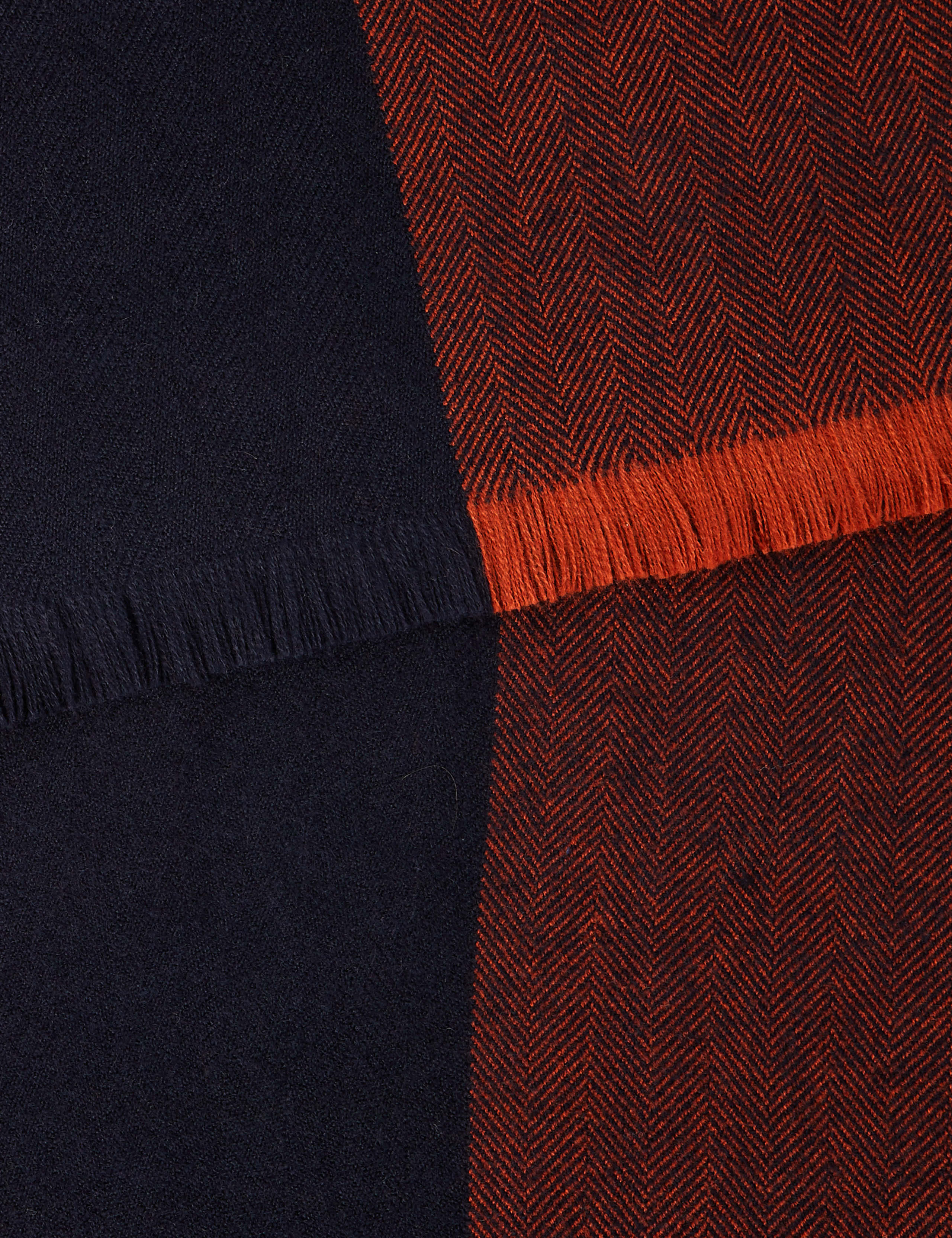 Textured Colour Block Blanket Scarf 2 of 4