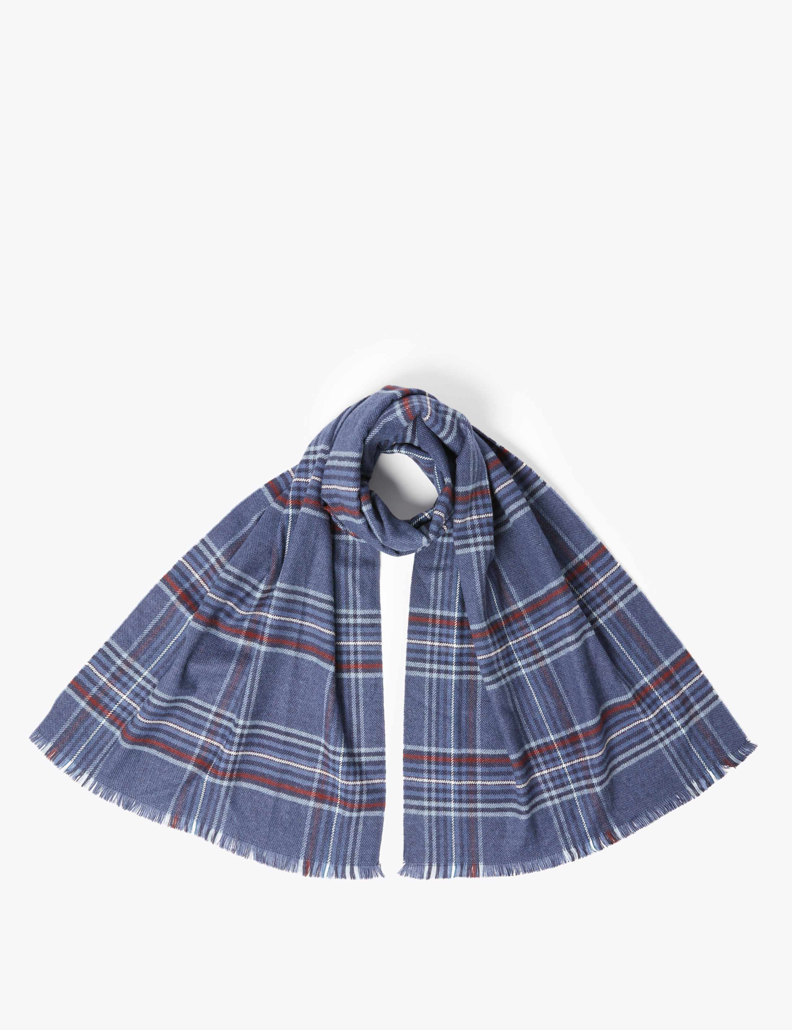 Checked Blanket Scarf 1 of 4