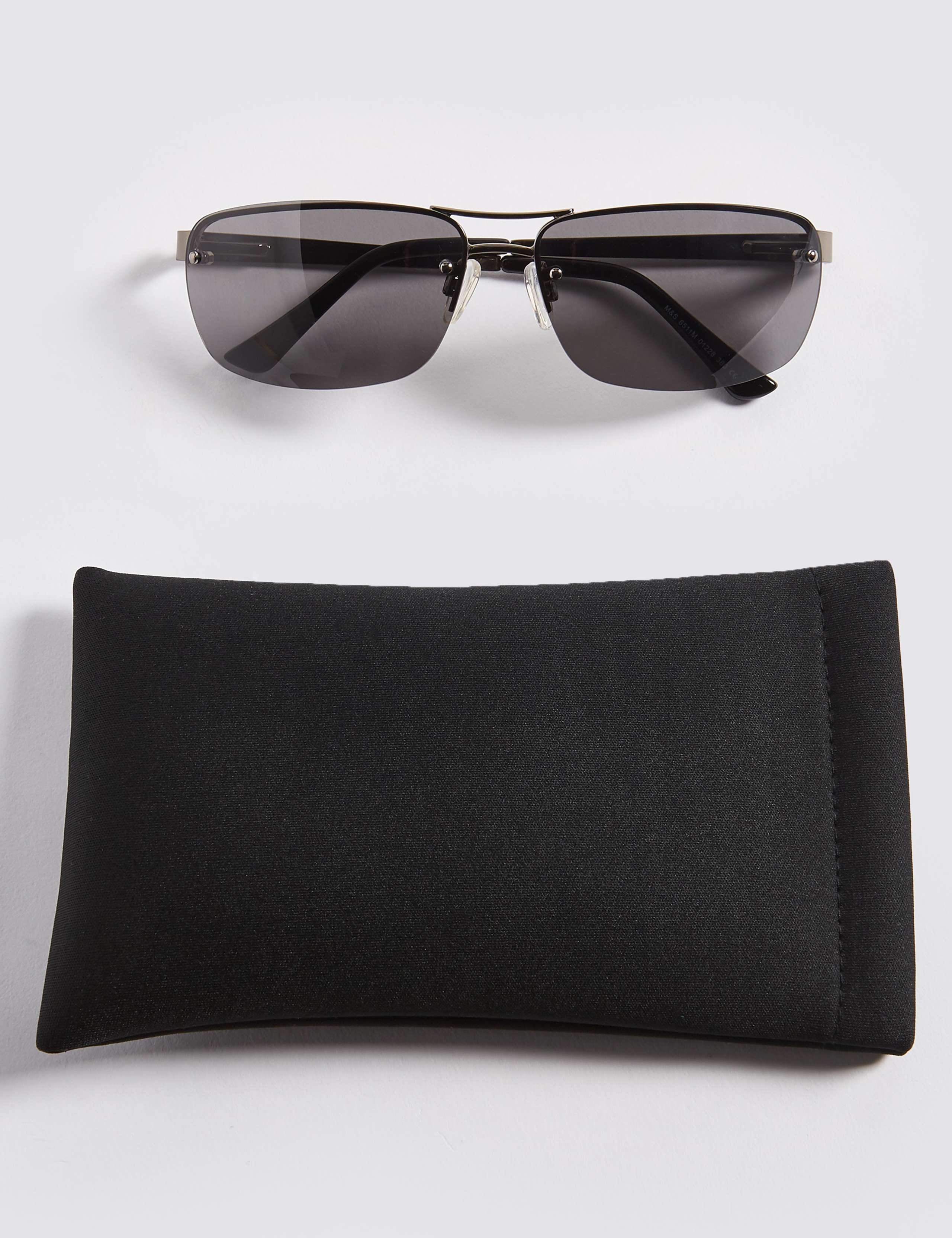 Semi Rimless Sunglasses 5 of 5