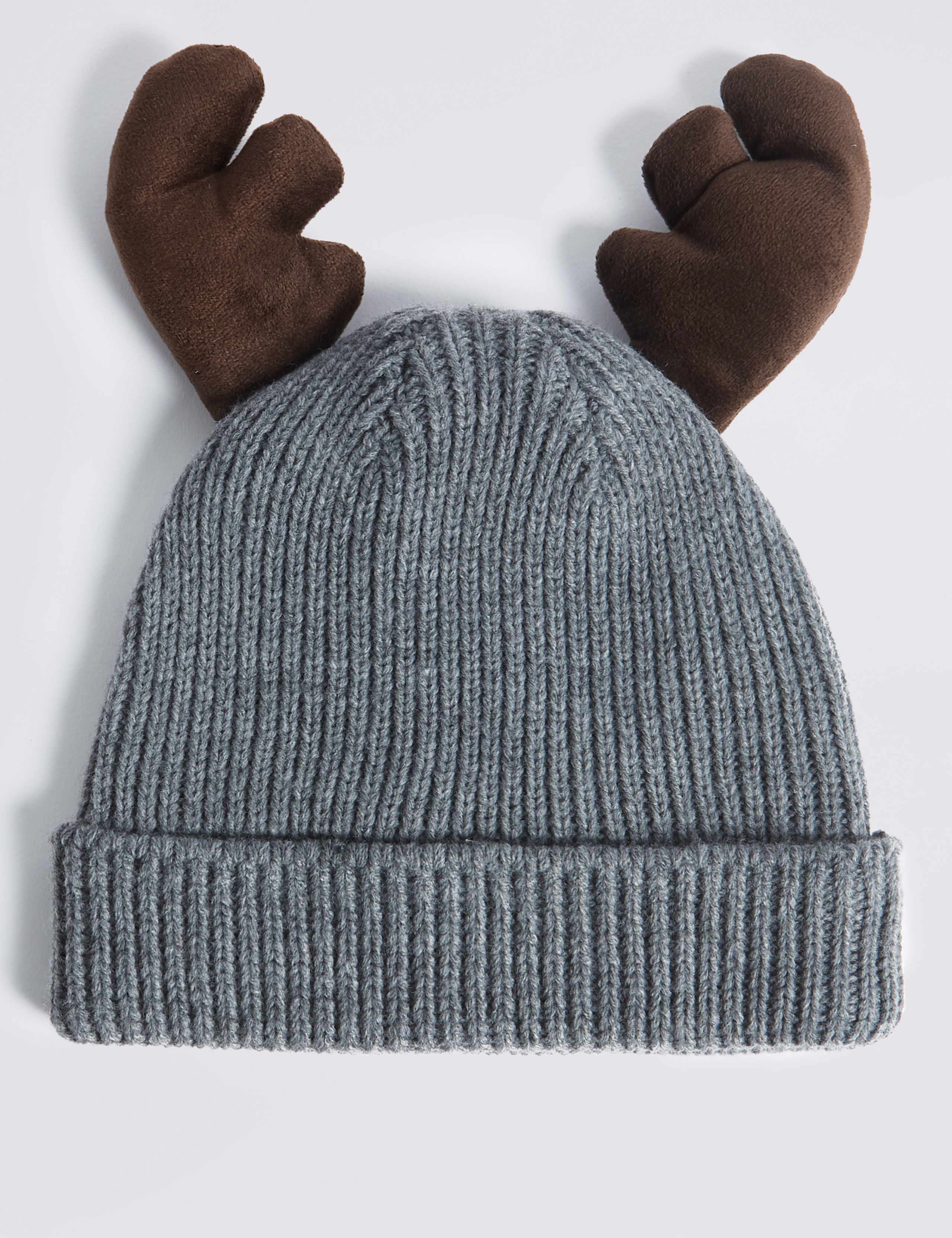 Reindeer Beanie Hat 1 of 2