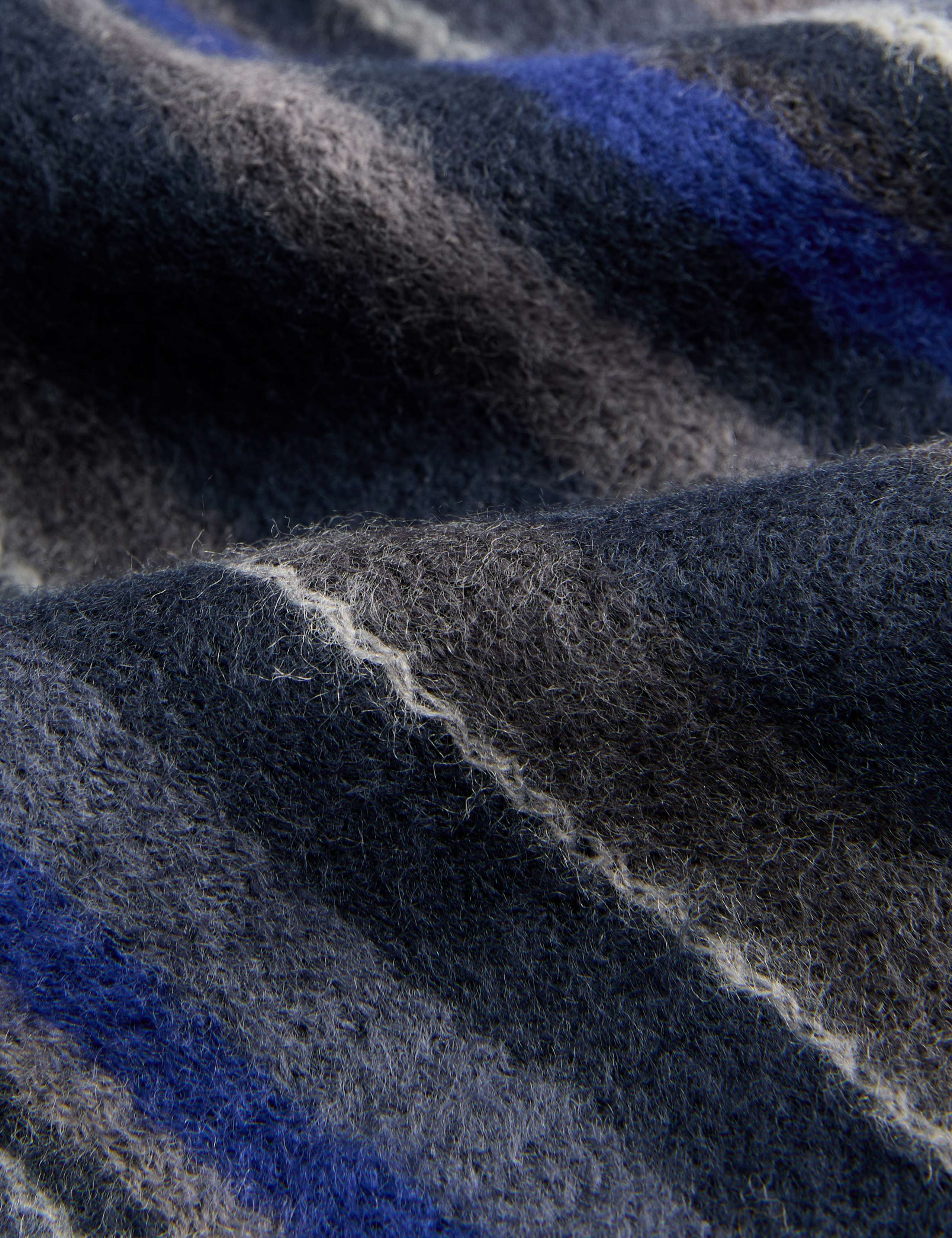 Striped Brushed Scarf 2 of 2