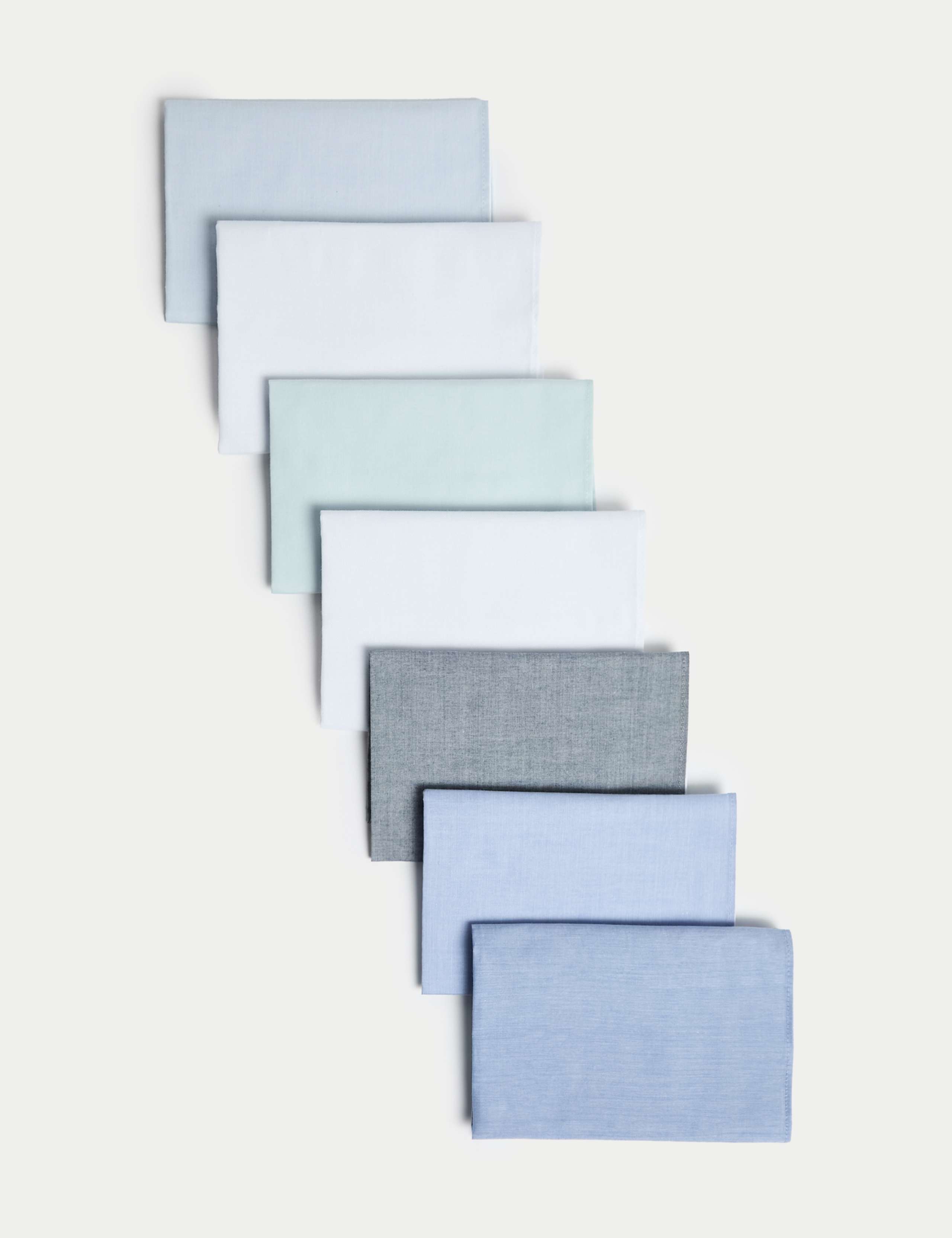 7pk Antibacterial Pure Cotton Handkerchiefs 2 of 4