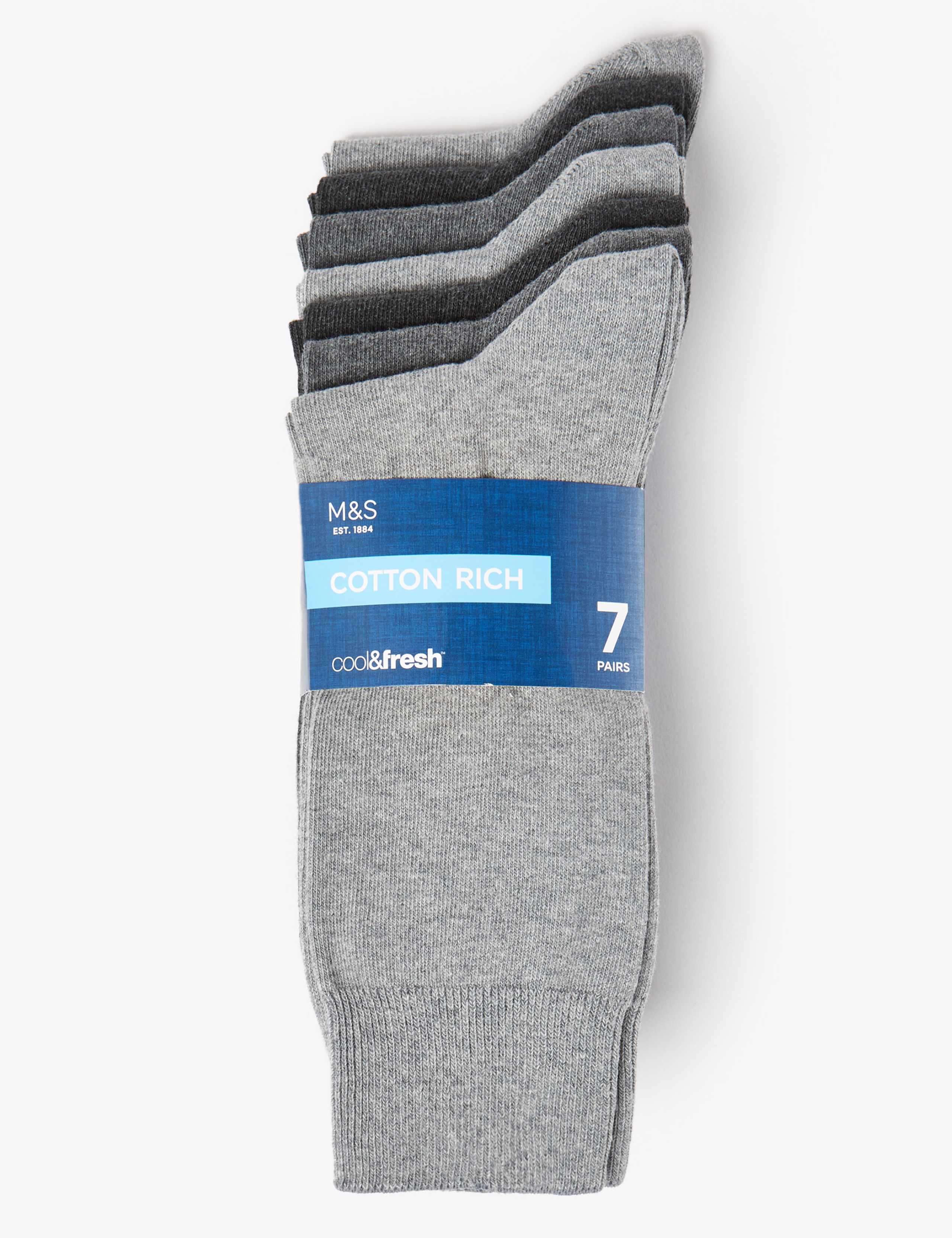 7 Pack Cool & Fresh™ Socks 2 of 2