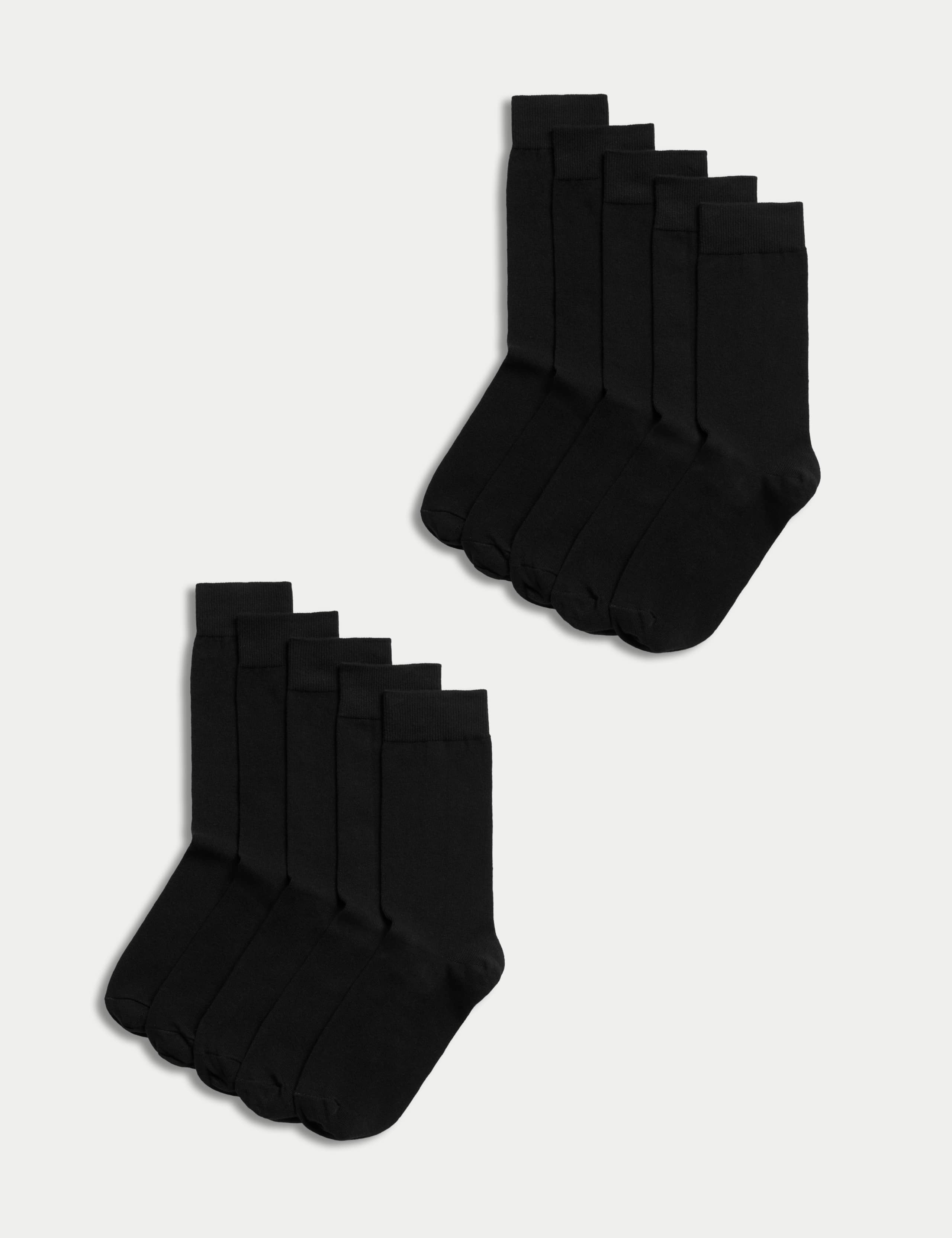 10 Pack Cool & Fresh™ Cotton Rich Socks 1 of 2