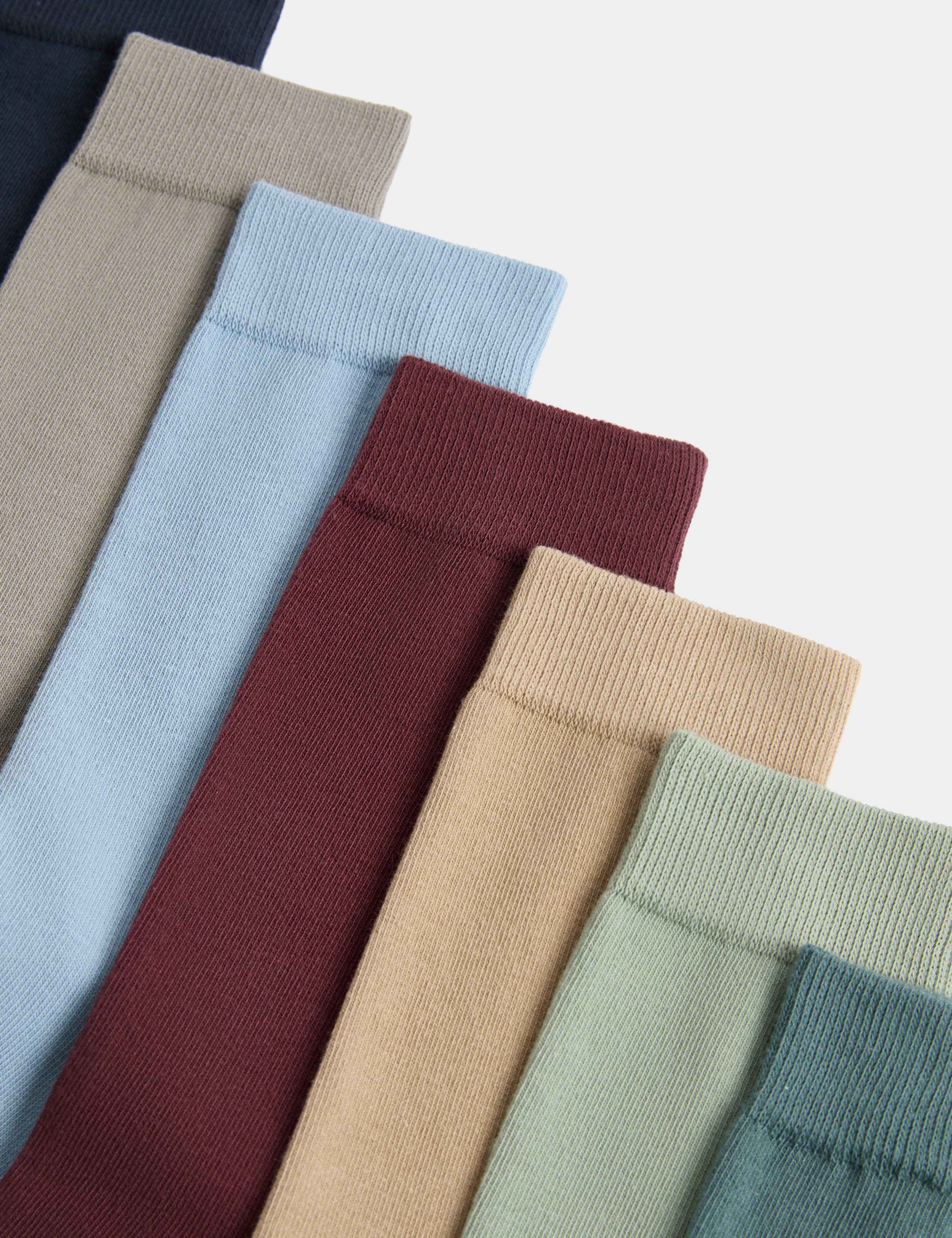 7pk Cool & Fresh™ Cotton Rich Socks 2 of 2
