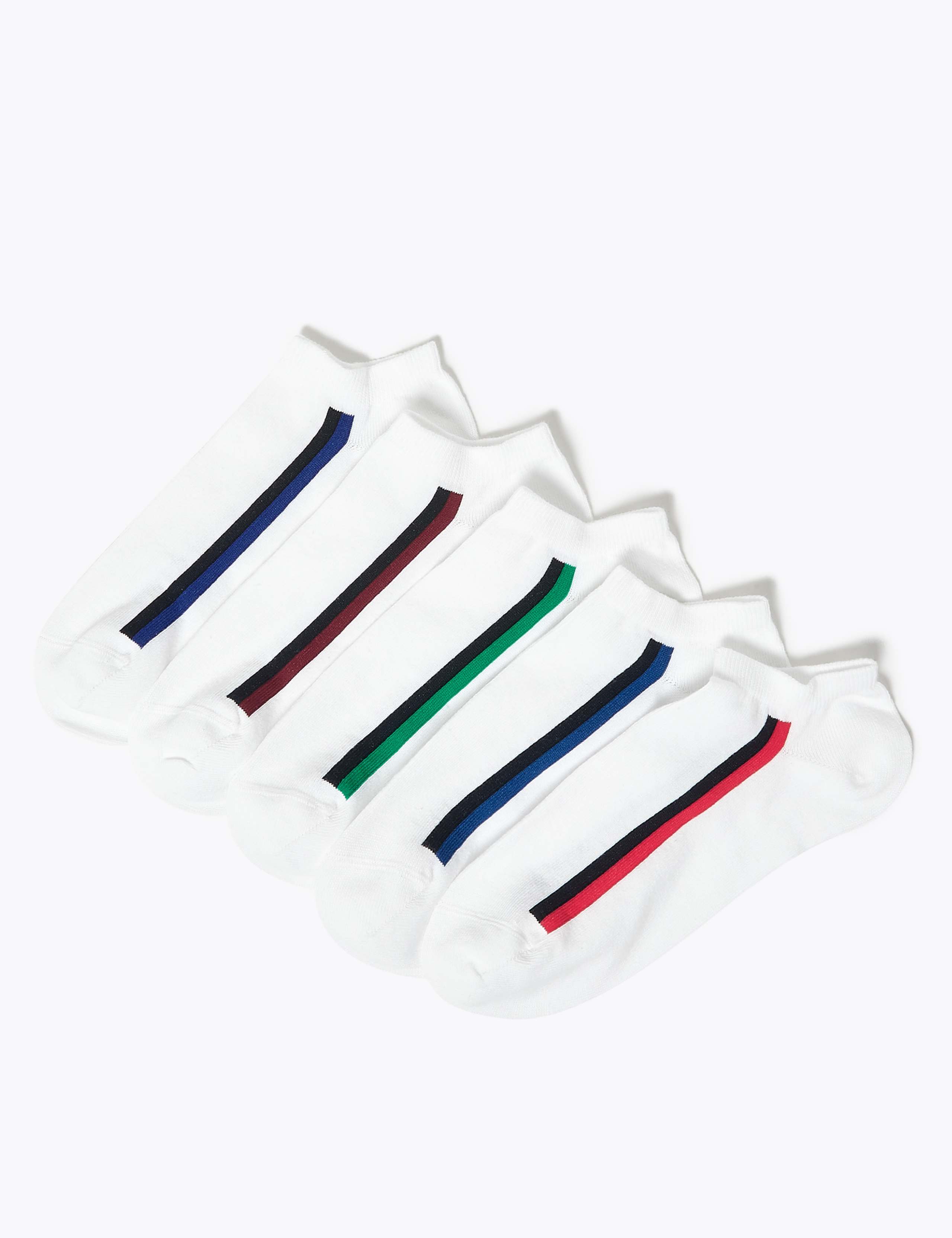 5pk Cool & Fresh™ Trainer Socks 1 of 2