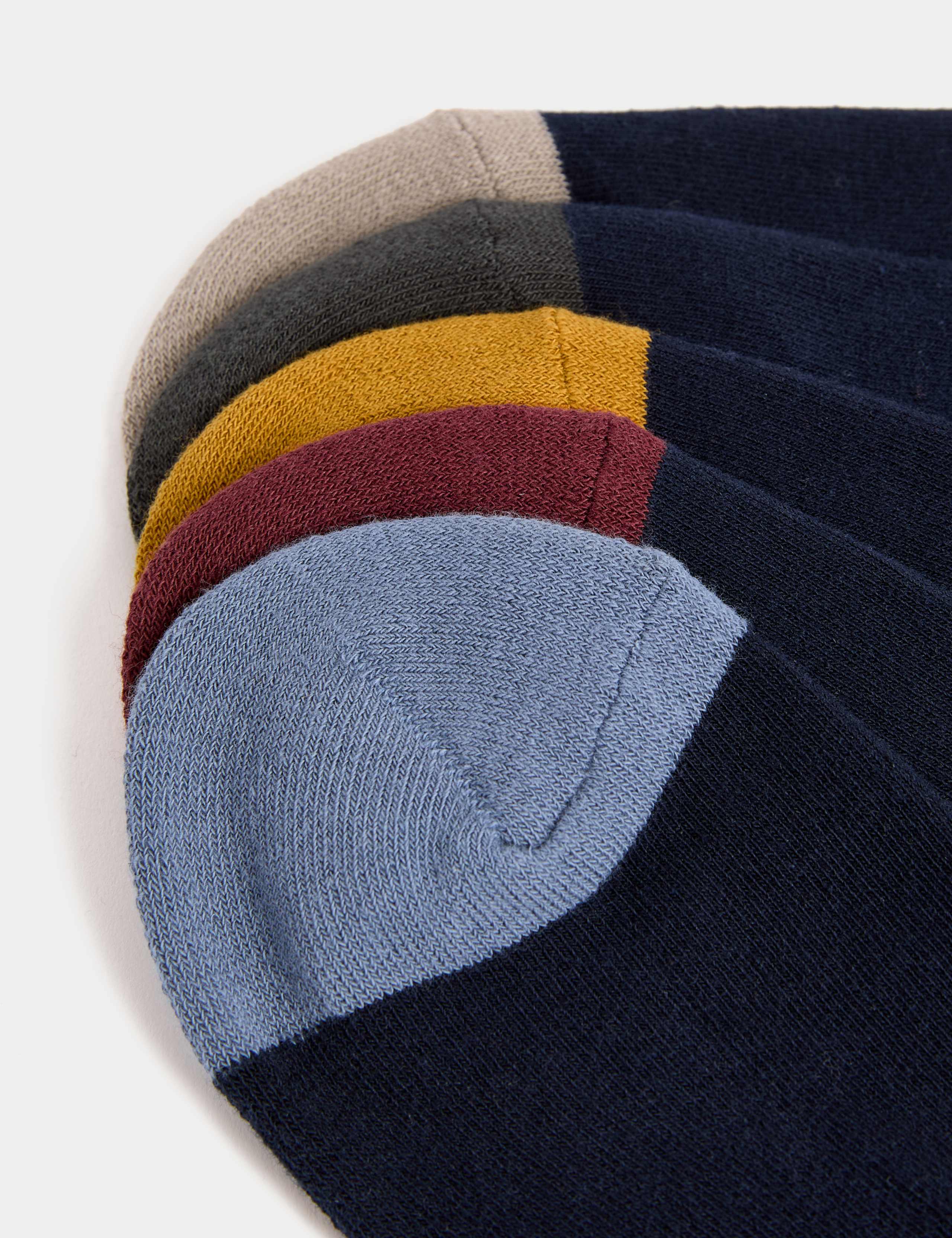 5 Pack Cool & Fresh™ Cotton Rich Light Cushioned Socks 2 of 2