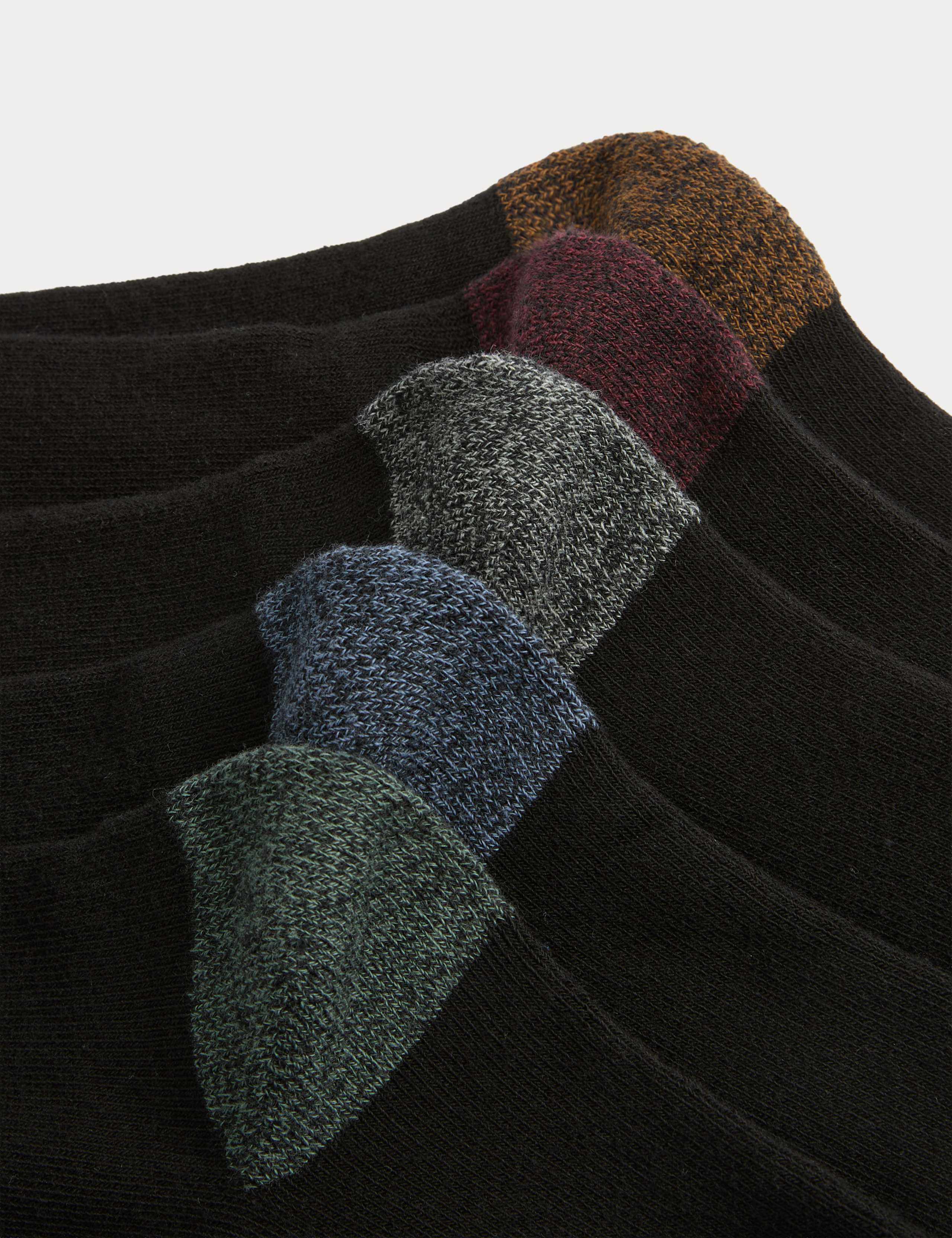 5 Pack Cool & Fresh™ Cotton Rich Cushioned Socks 2 of 2
