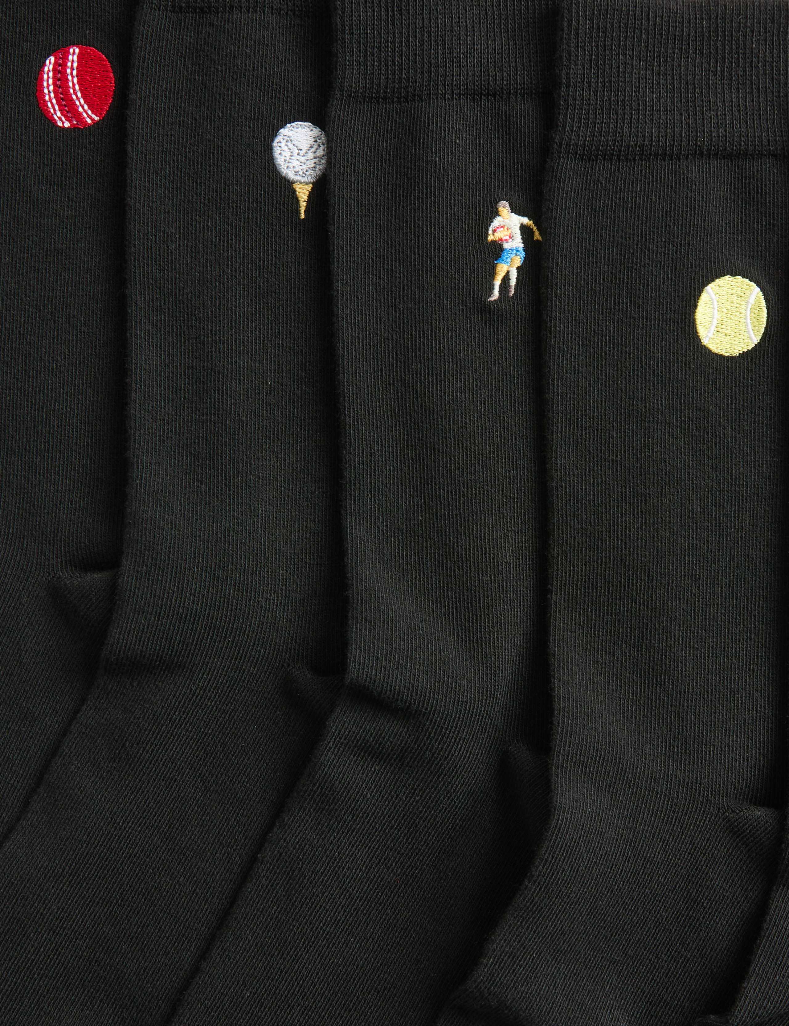 10 Pack Cool & Fresh™ Sport Cotton Rich Socks 2 of 2