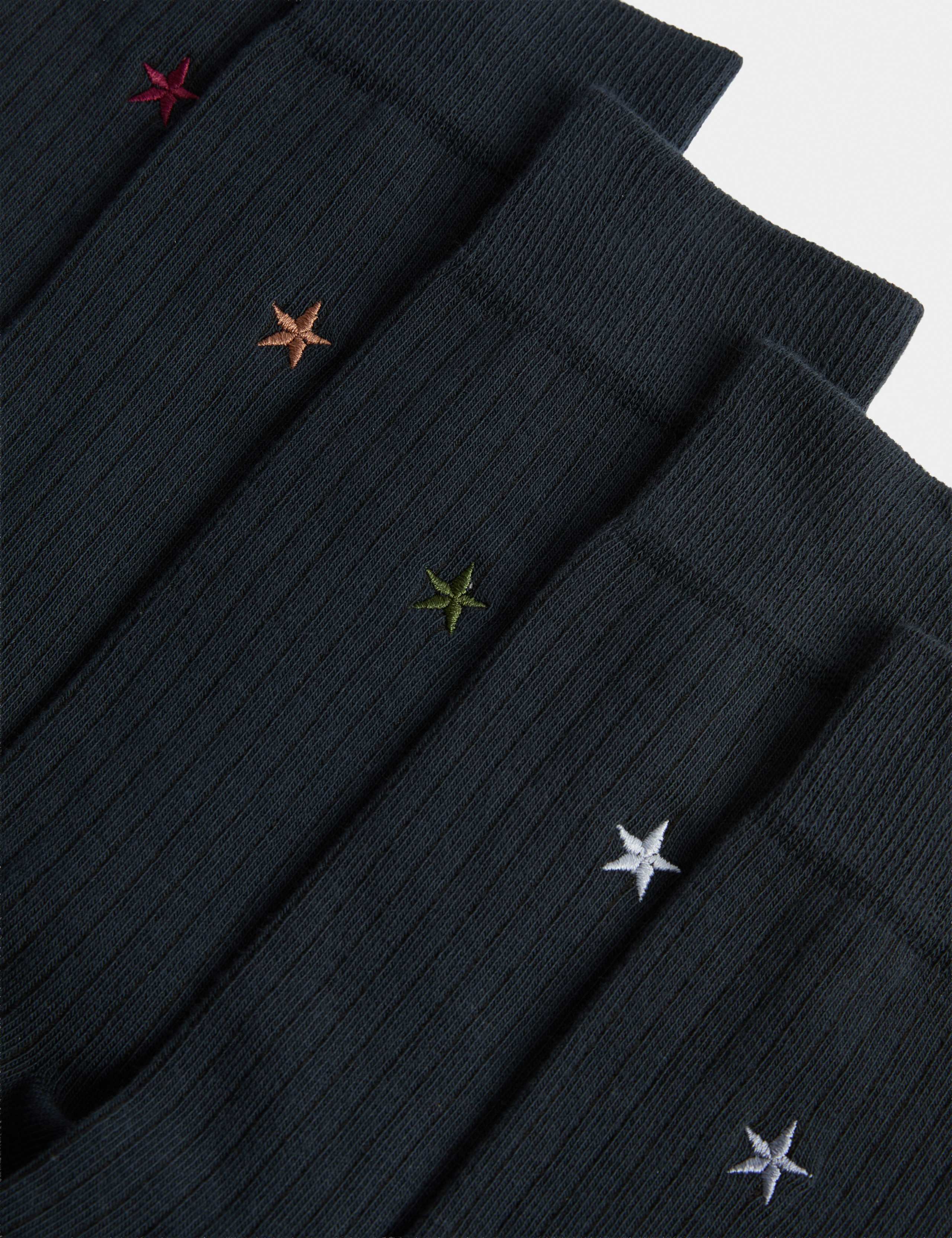 5 Pack Cool & Fresh™ Star Cotton Rich Socks 2 of 2