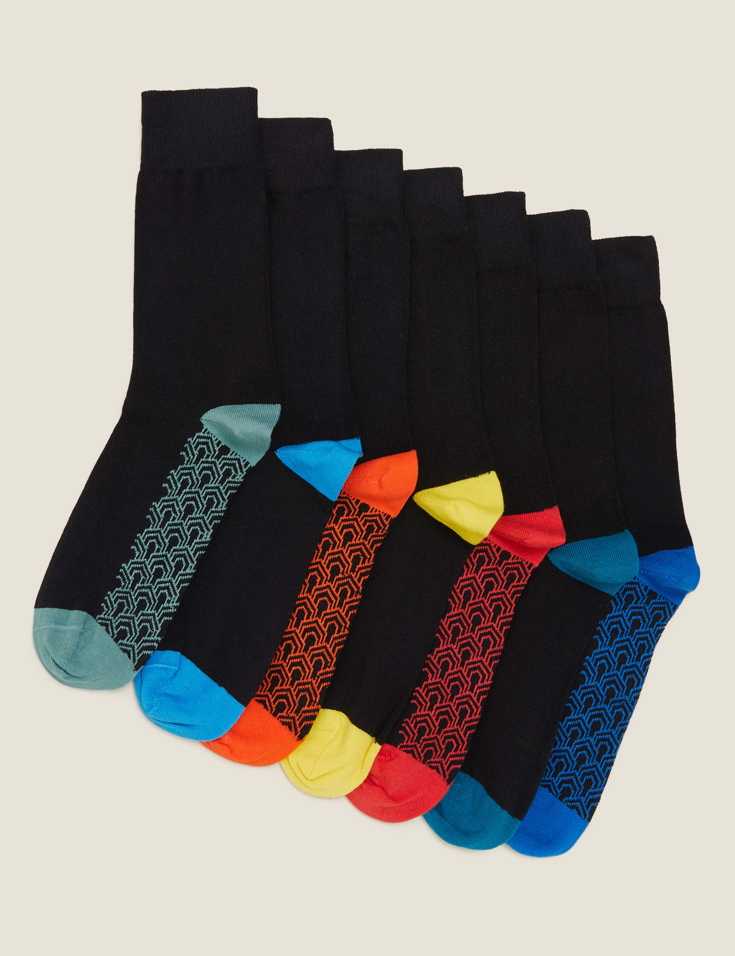 7 Pack Cool & Fresh™ Socks 1 of 3