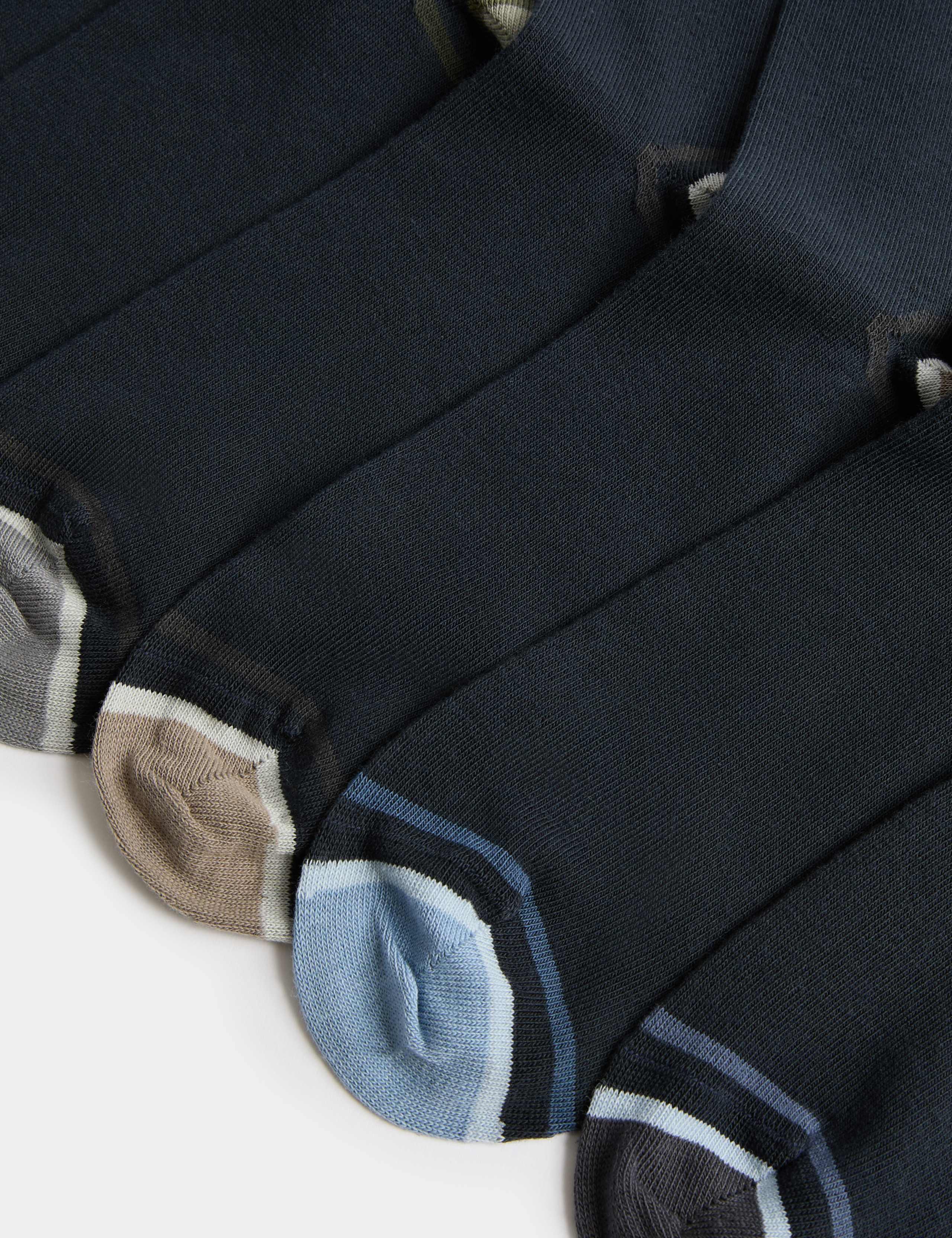 7 Pack Cool & Fresh™ Cotton Rich Socks 2 of 2