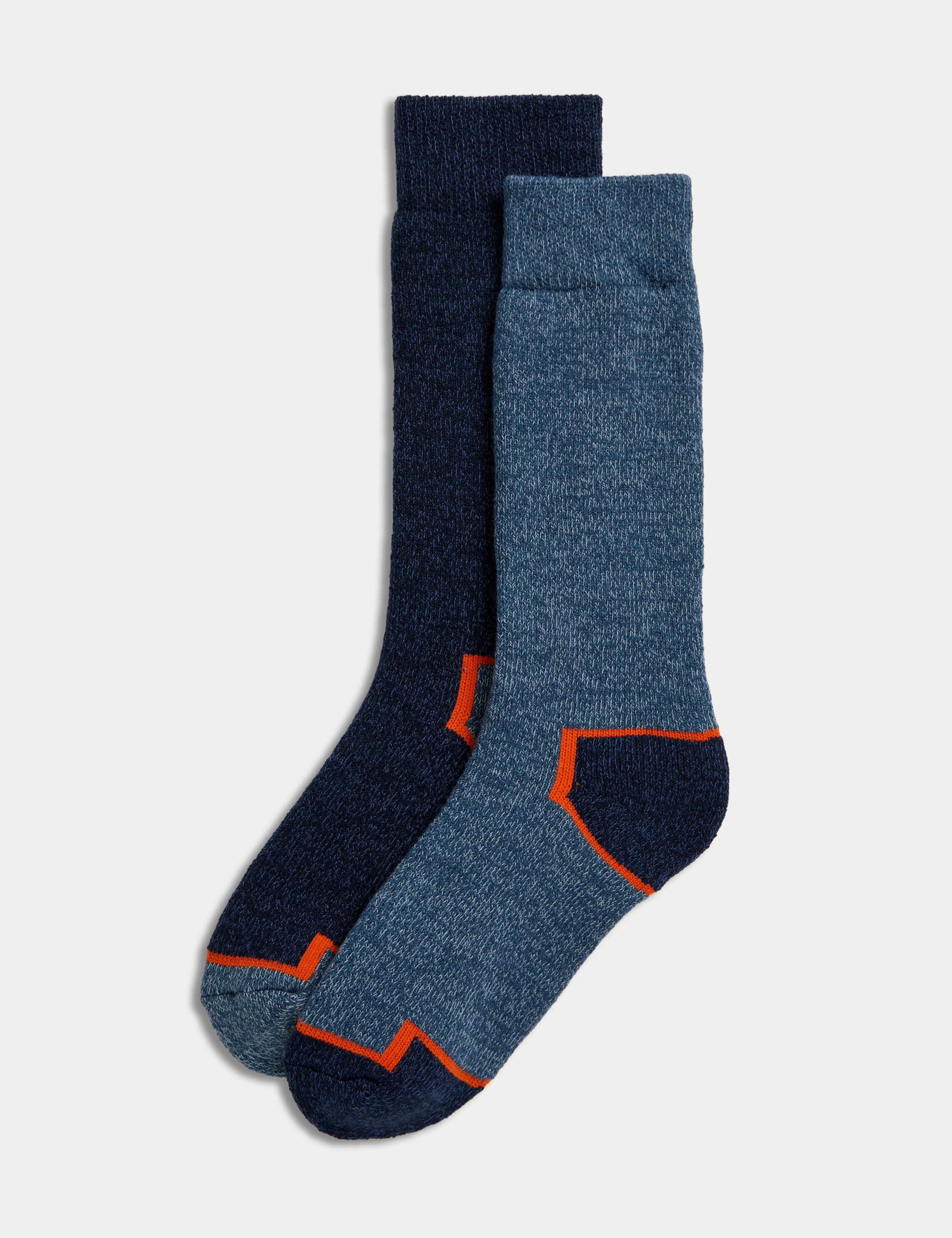 2 Pack Freshfeet™ Heavyweight Work Socks 1 of 2