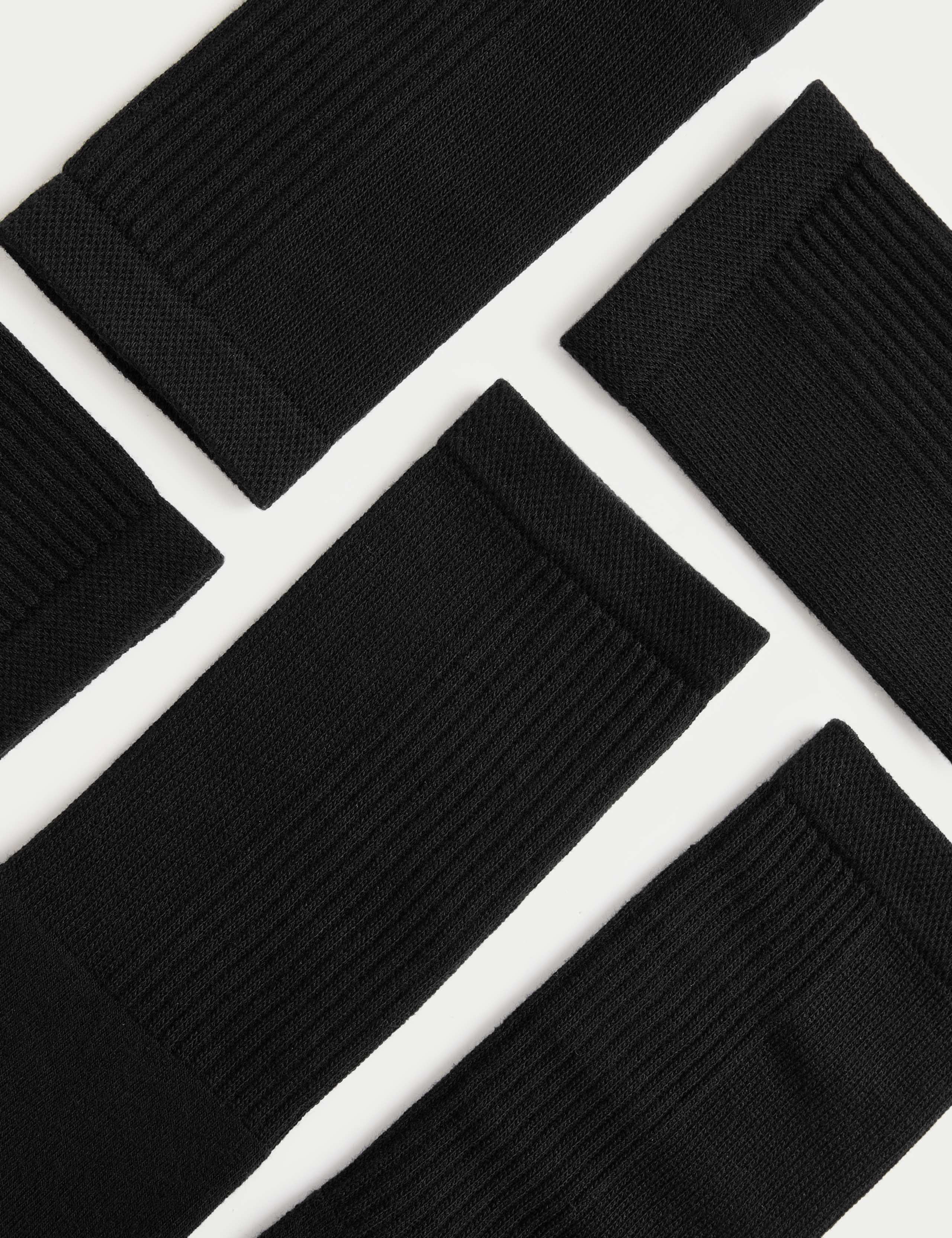 5pk Cool & Fresh™ Cotton Rich Cushioned Sports Socks 2 of 2