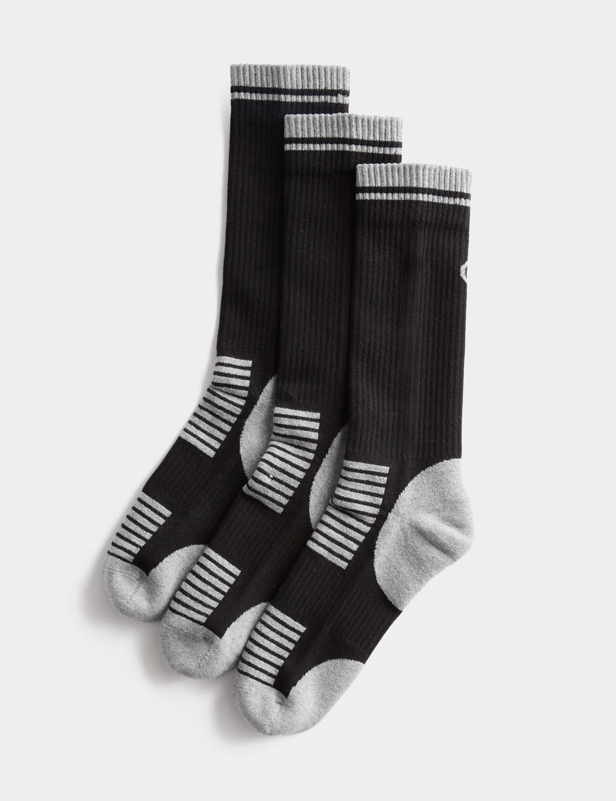 3 Pack Cool & Fresh™ Reflective Cushioned Socks 1 of 2