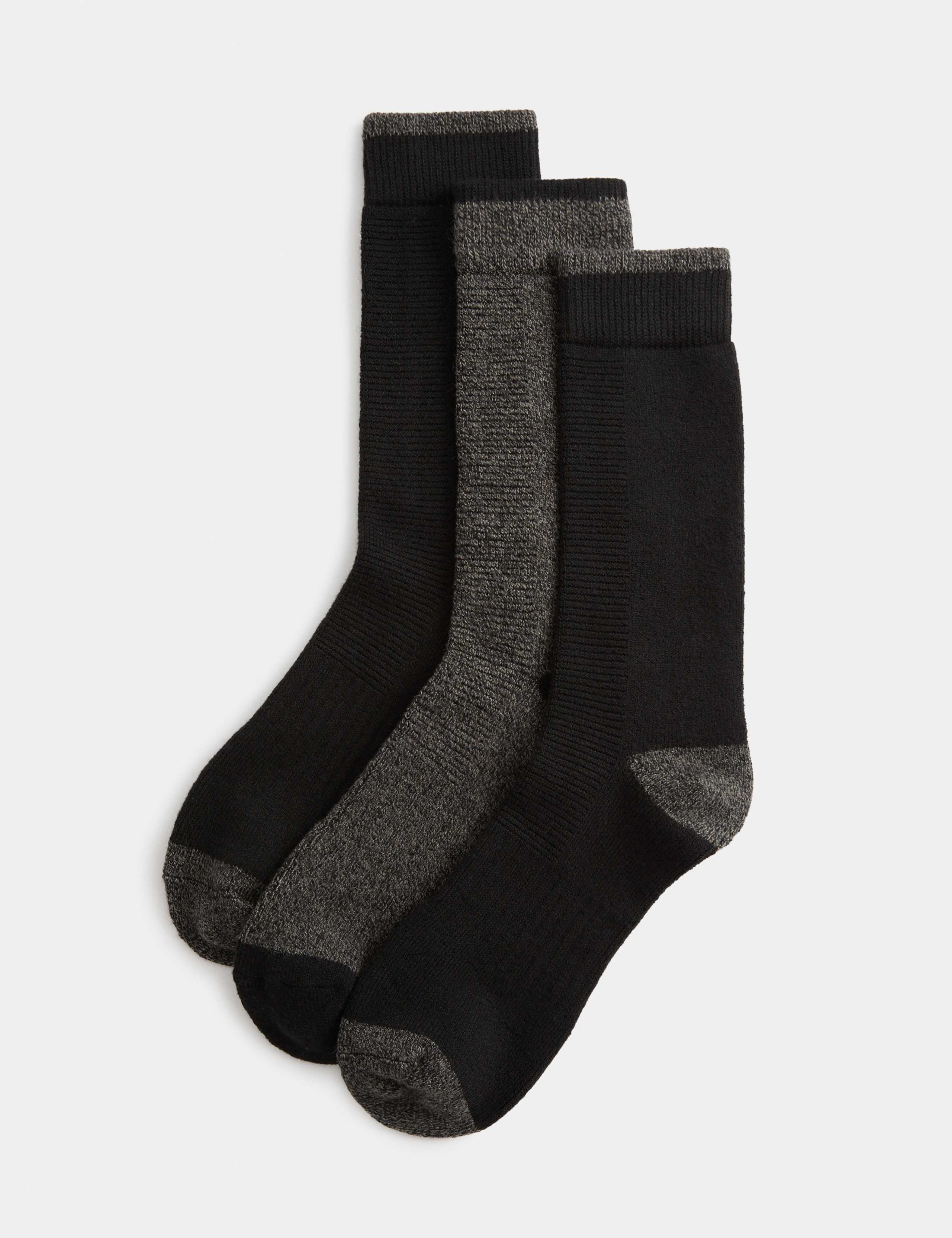 3 Pack Heatgen™ Maximum Warmth Thermal Socks 2 of 2