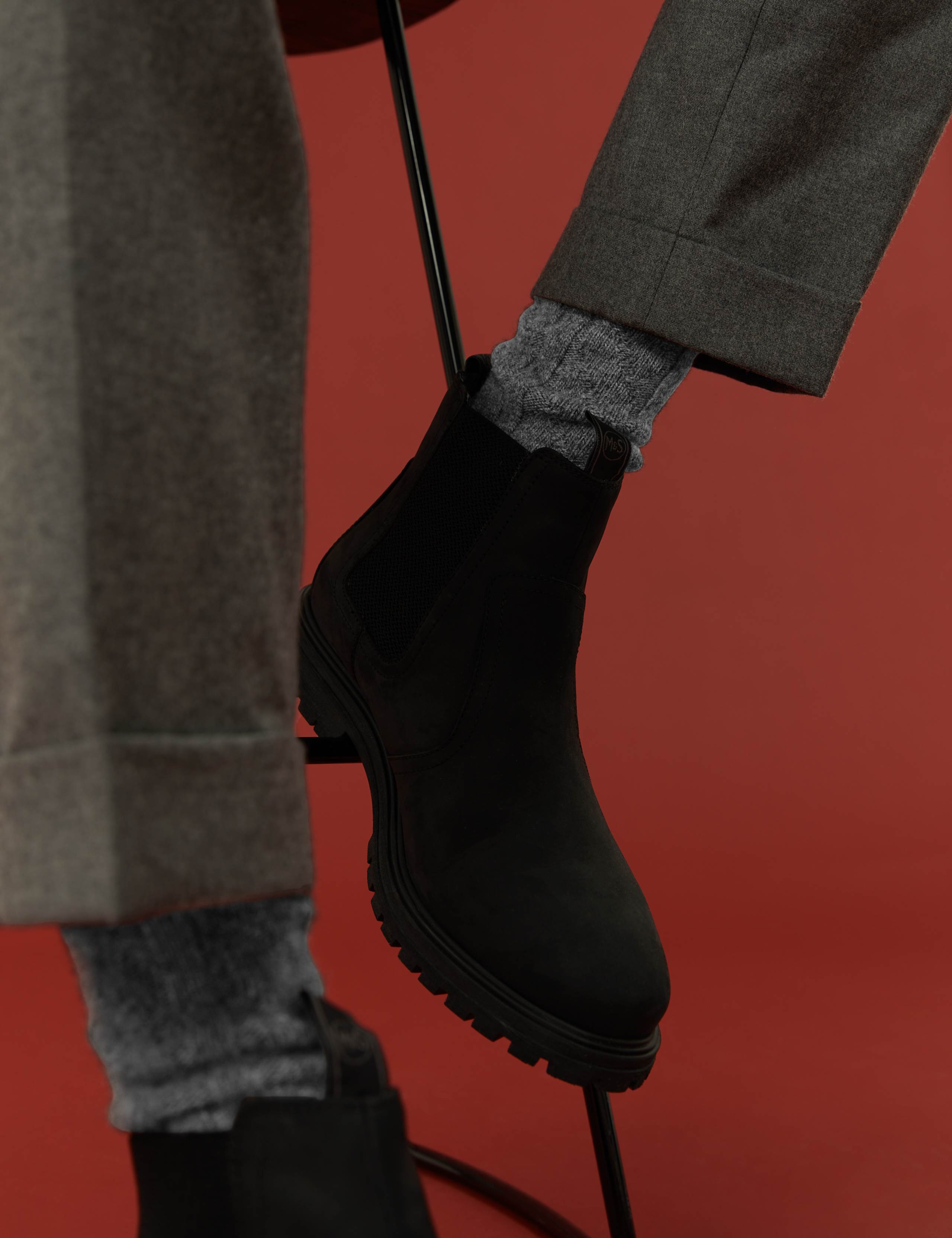 2pk Lambswool Socks 3 of 6