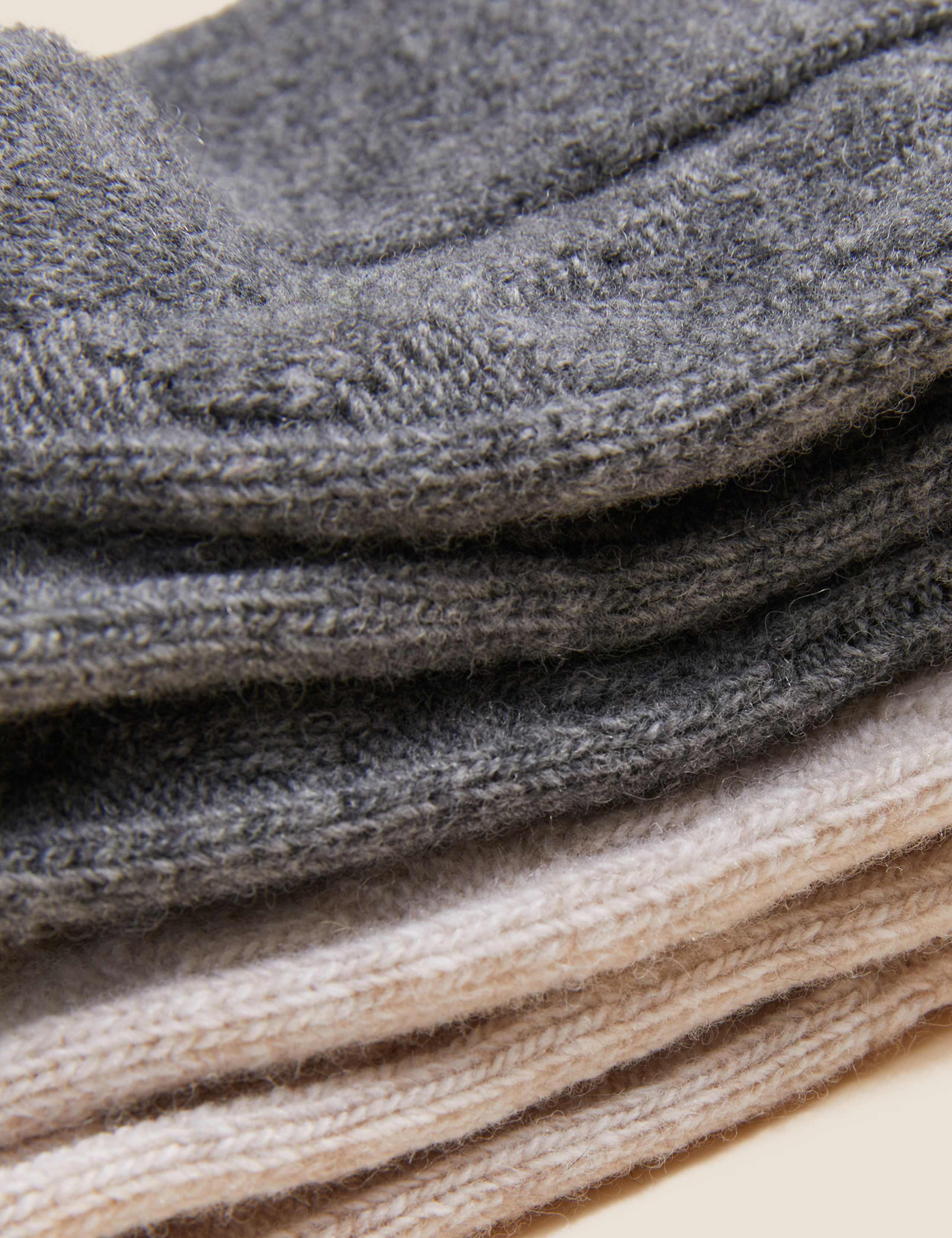 2pk Lambswool Socks 2 of 6