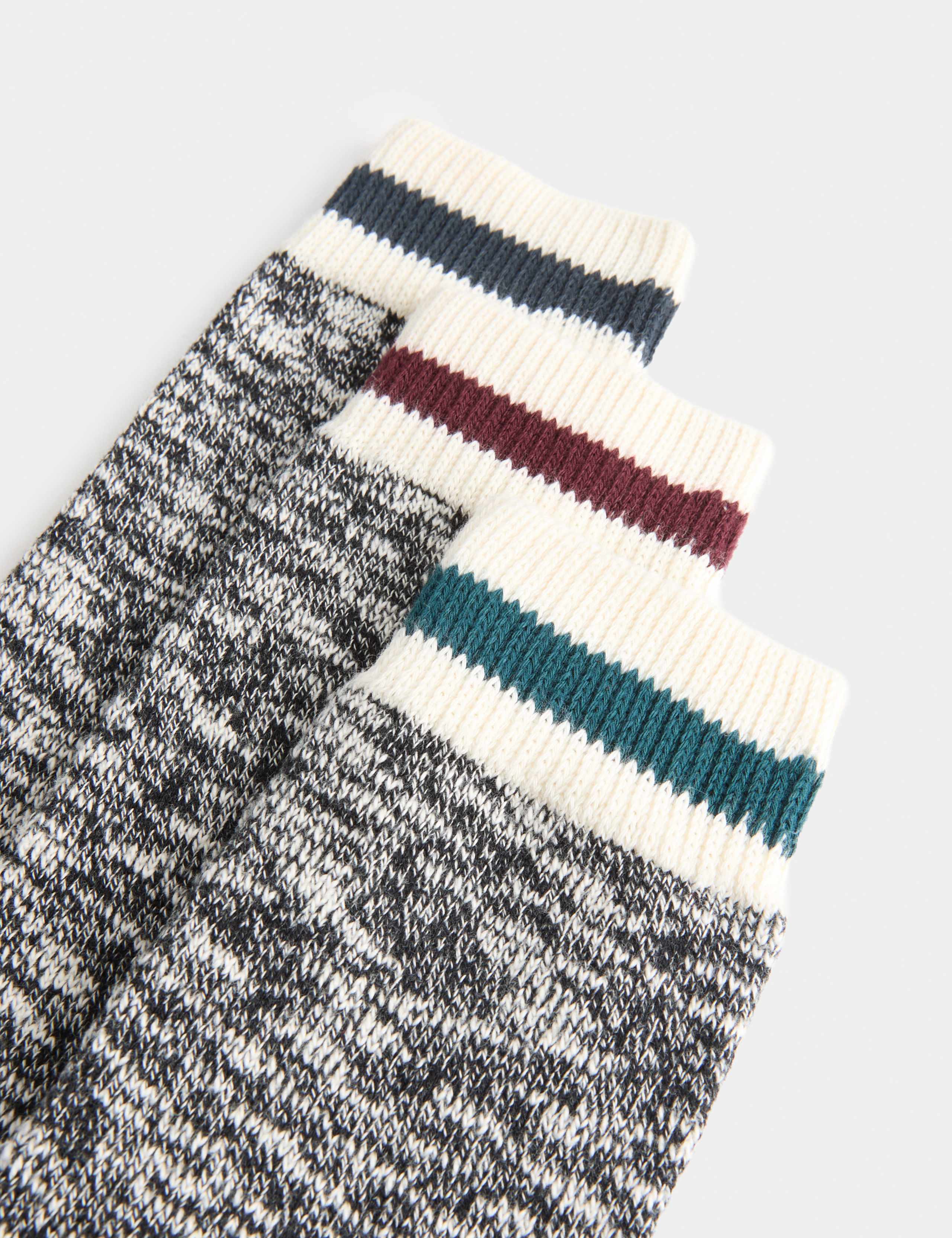 3pk Cotton Rich Socks 2 of 2