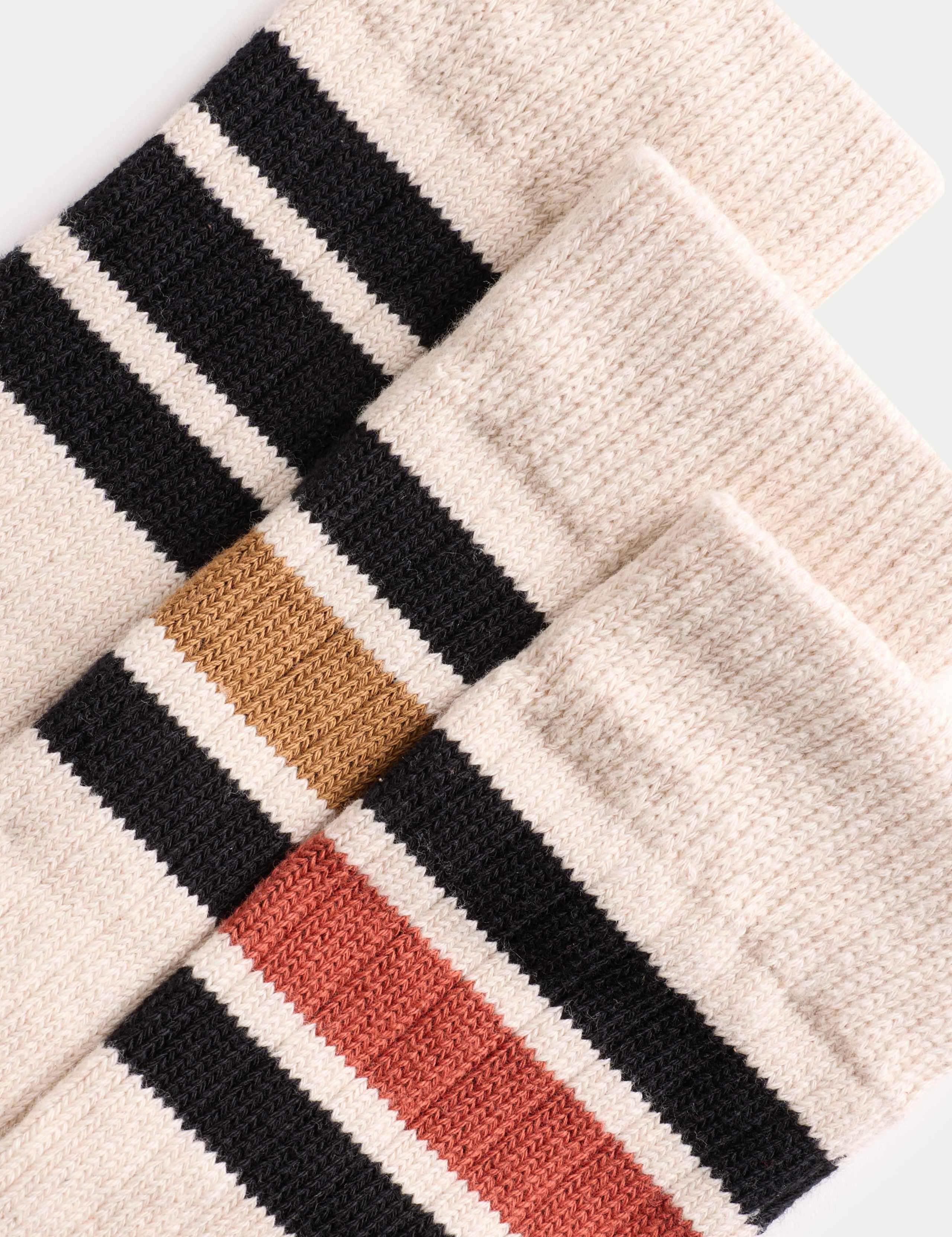 3pk Cotton Rich Striped Socks 2 of 2
