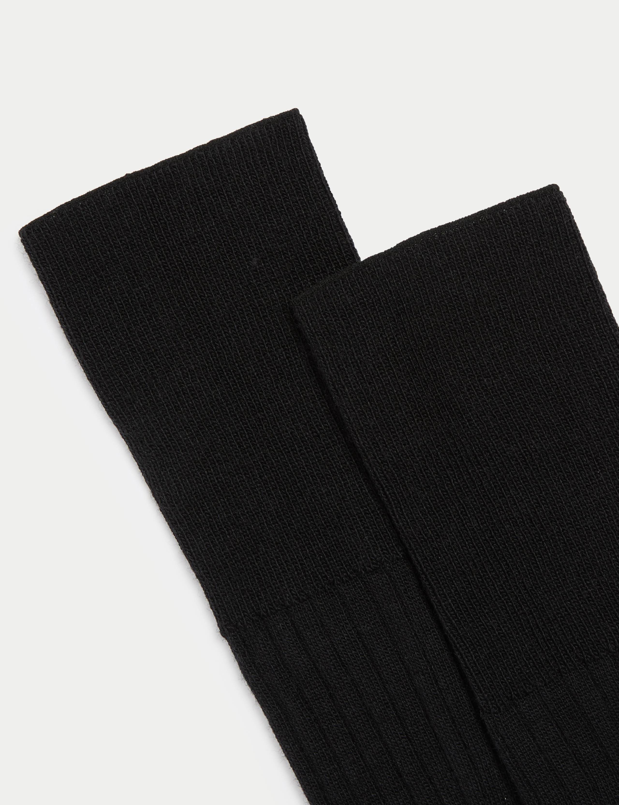 2 Pack Lambswool Rich Socks 2 of 2