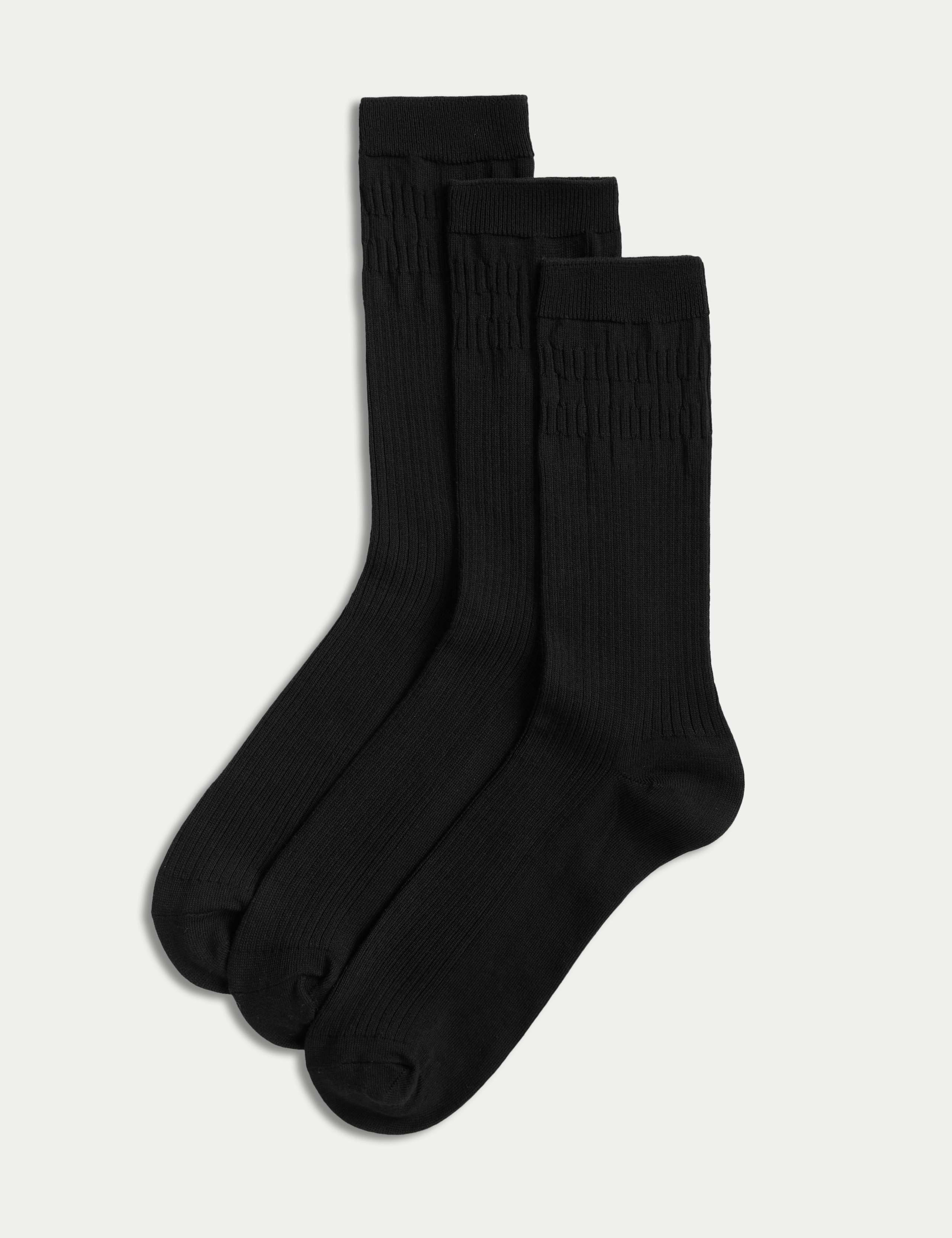 3 Pack Gentle Grip Cool & Fresh™ Socks 1 of 1